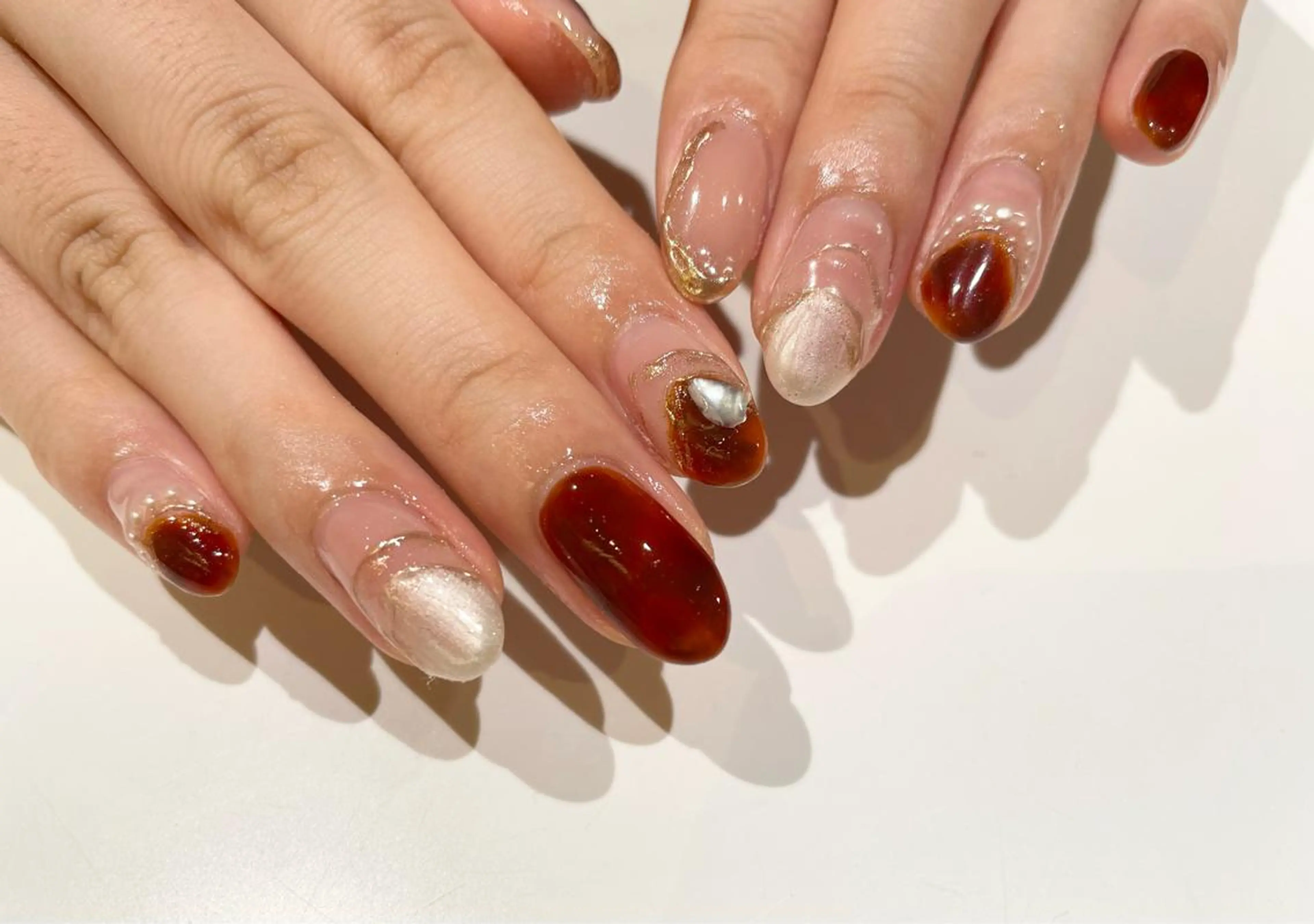 ネイル 舞田 苑香のネイルデザイン