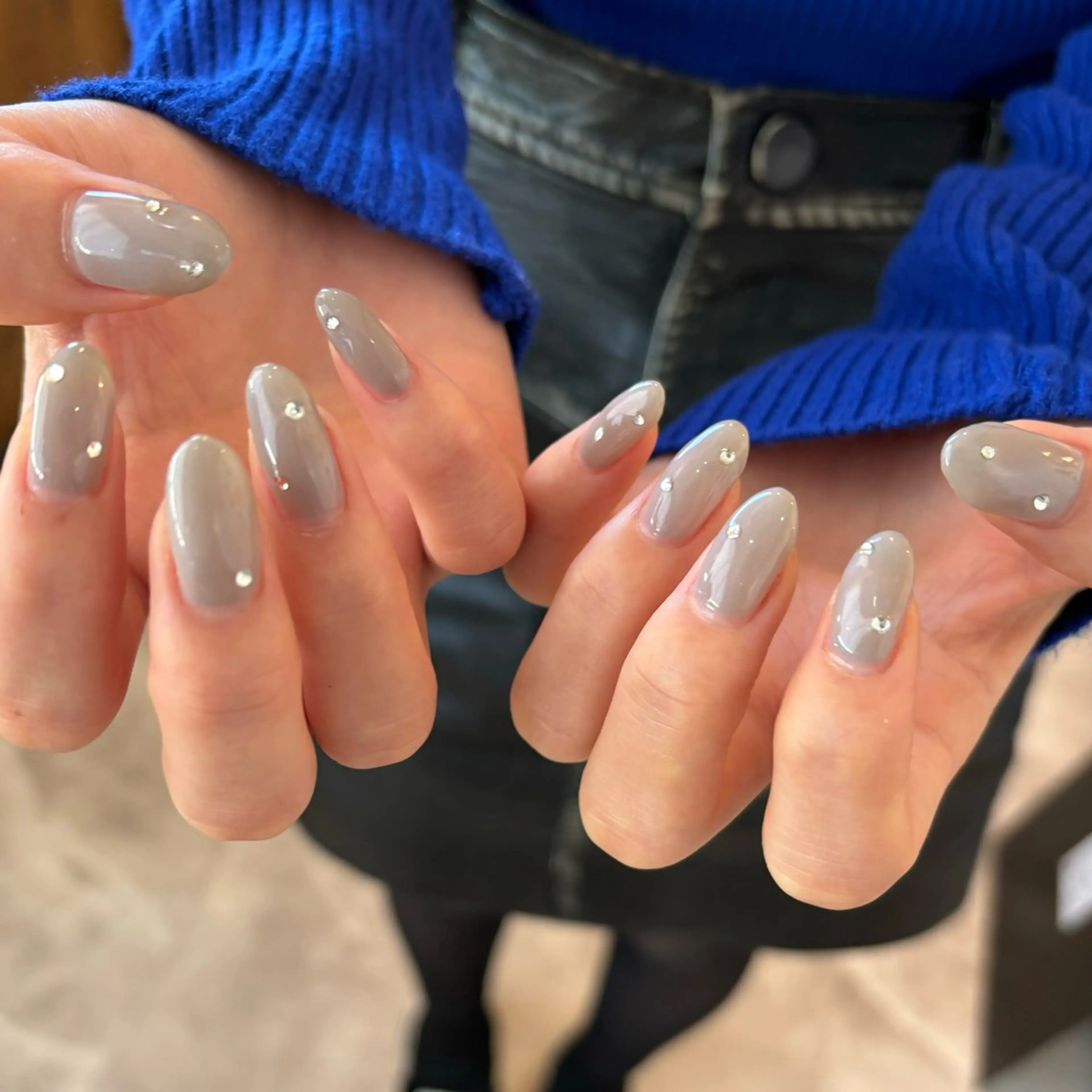 ネイル ワンカラーネイル ハンドネイル Aurum ♡︎ miyukiのネイルデザイン