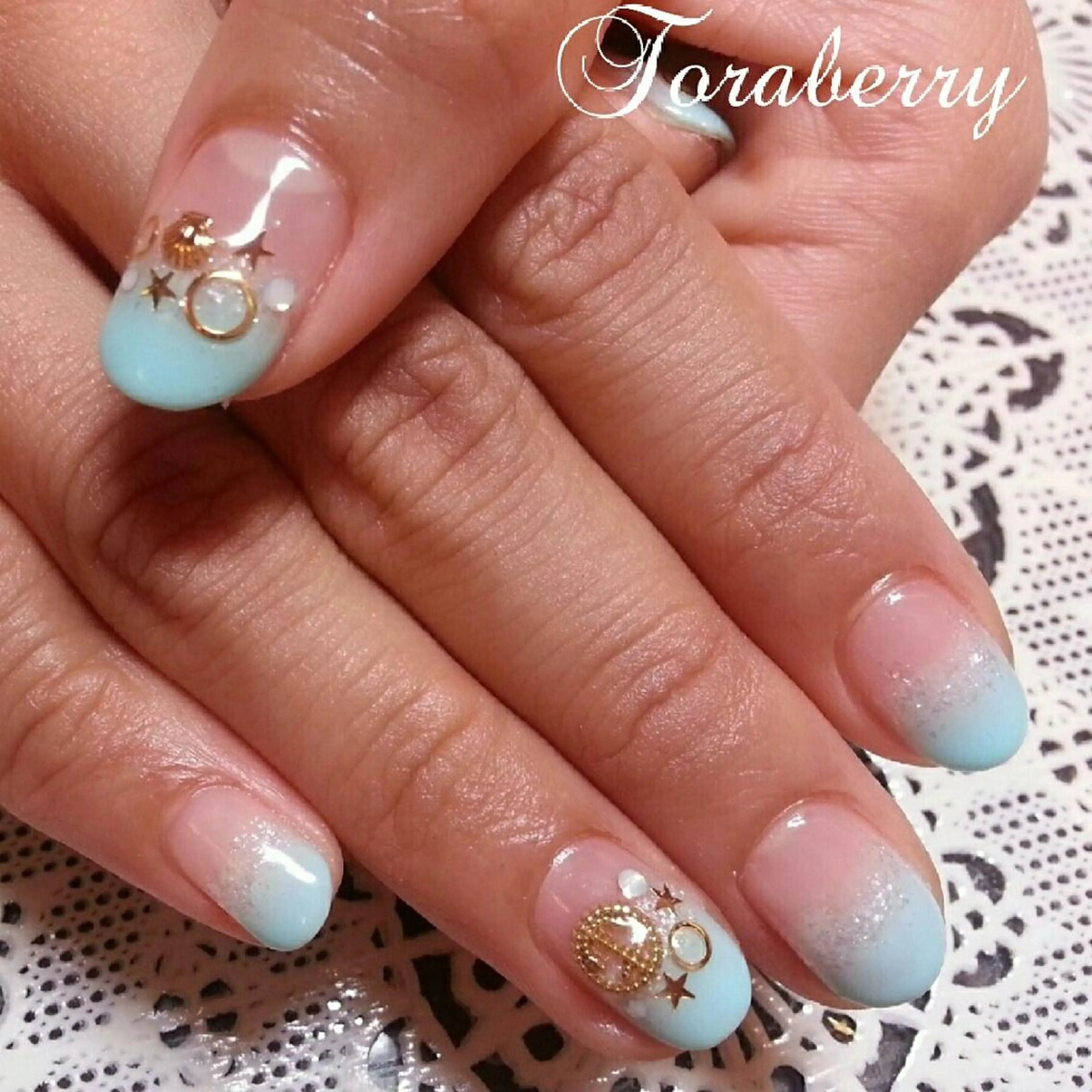 ネイル グラデーション ネイリスト なつみのネイルデザイン