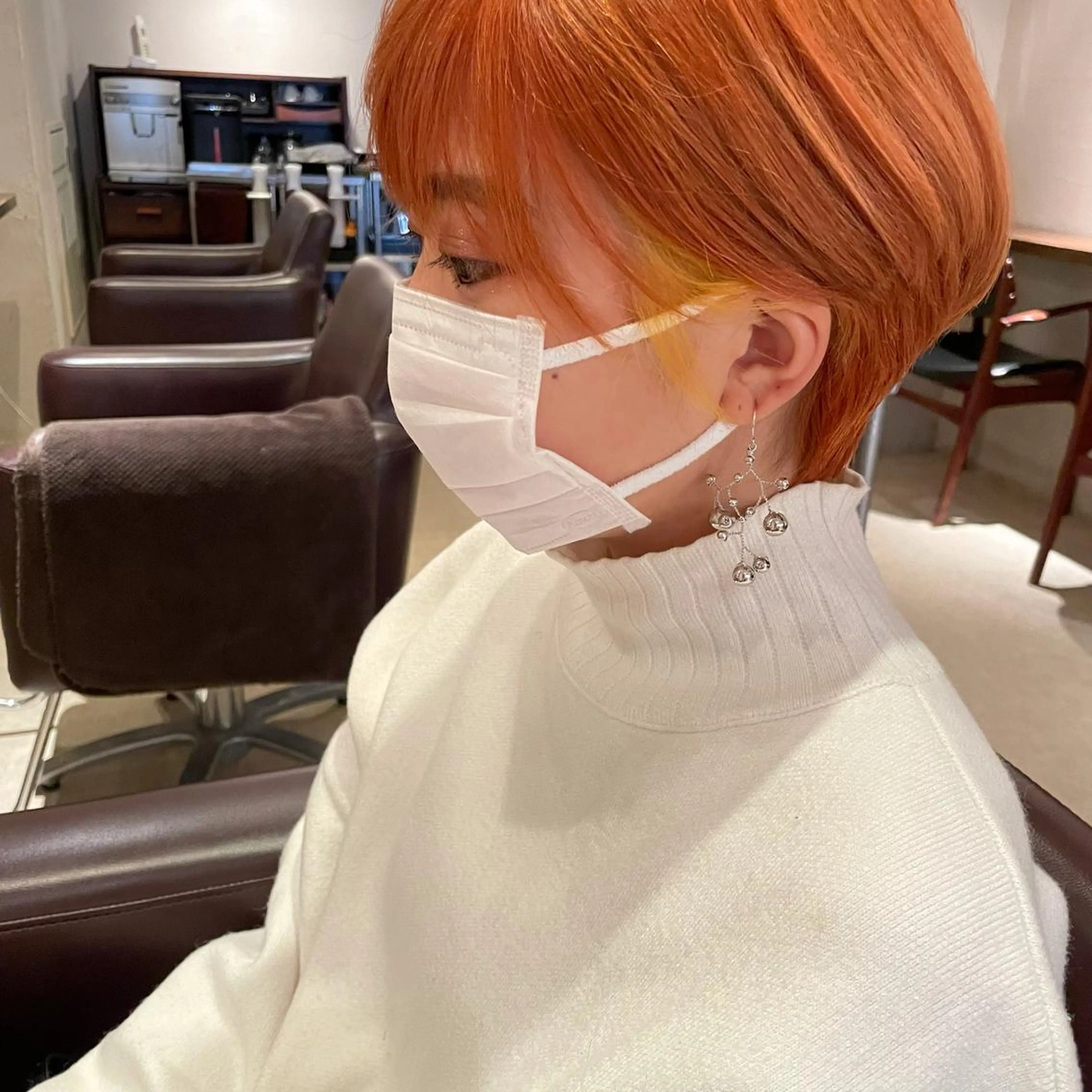 ショート 東京の技術を 京都で✂︎🕊️💖のヘアスタイル