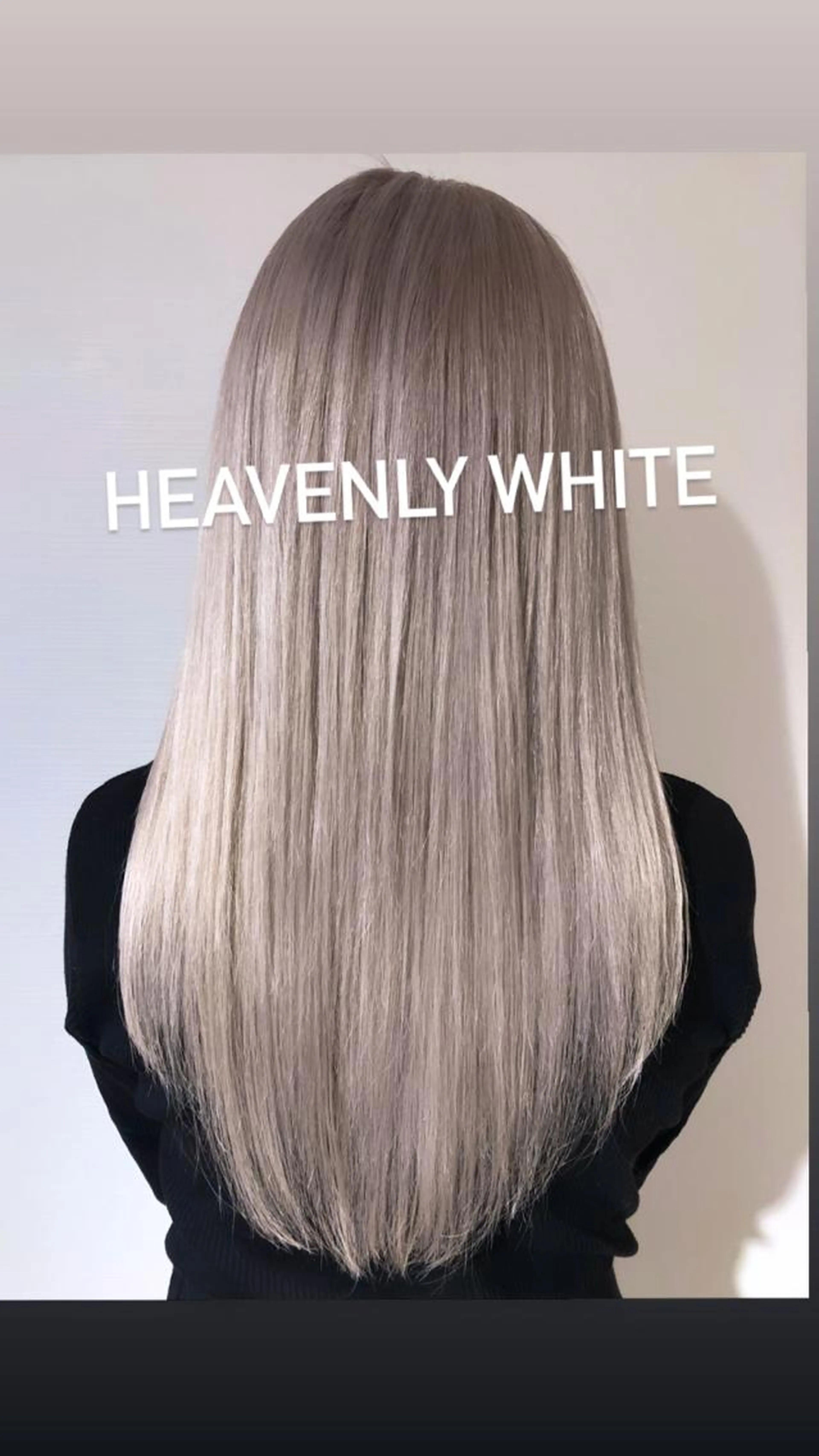 【ホワイトカラー&シルバーカラー】【ホワイトブリーチ＋トリートメント】ダメージレスカラー❣️赤みをしっかり消します🫧の写真