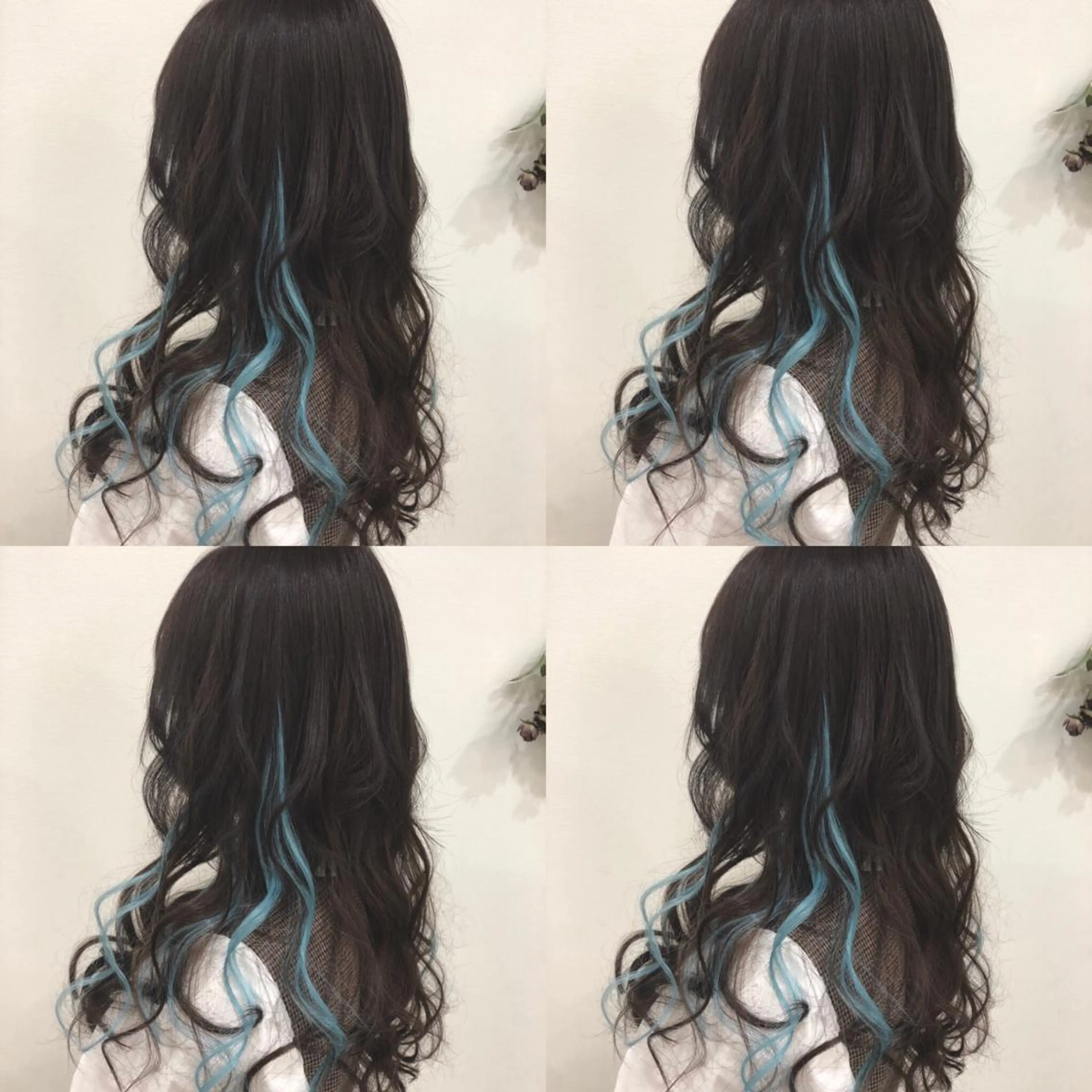 ロング カラー シールエクステ イヤリングカラー エクステ 🌷MAYU 🌷のヘアスタイル