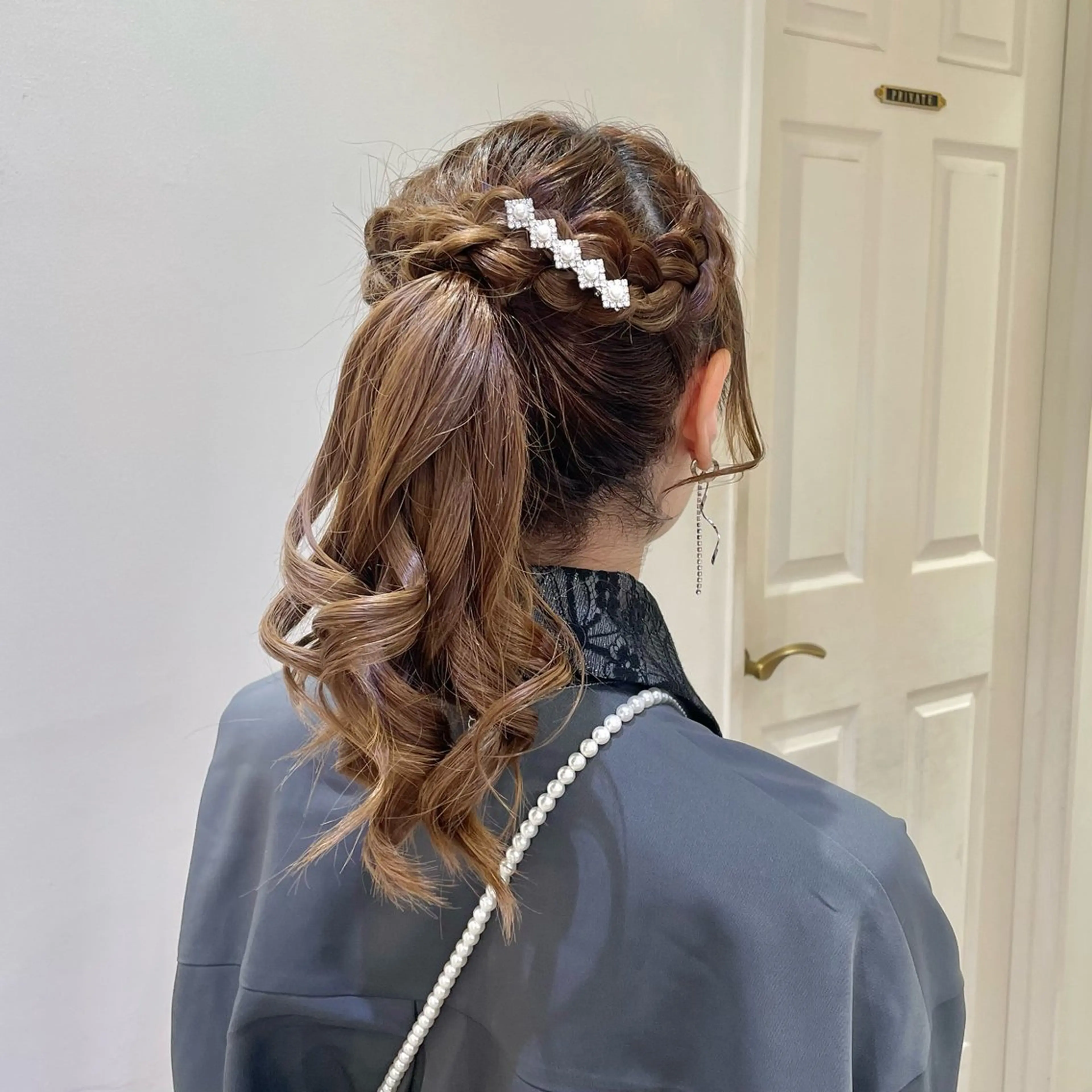 ヘアアレンジ ハイトーンカラー/ 長さだし🐇きょうかのヘアスタイル