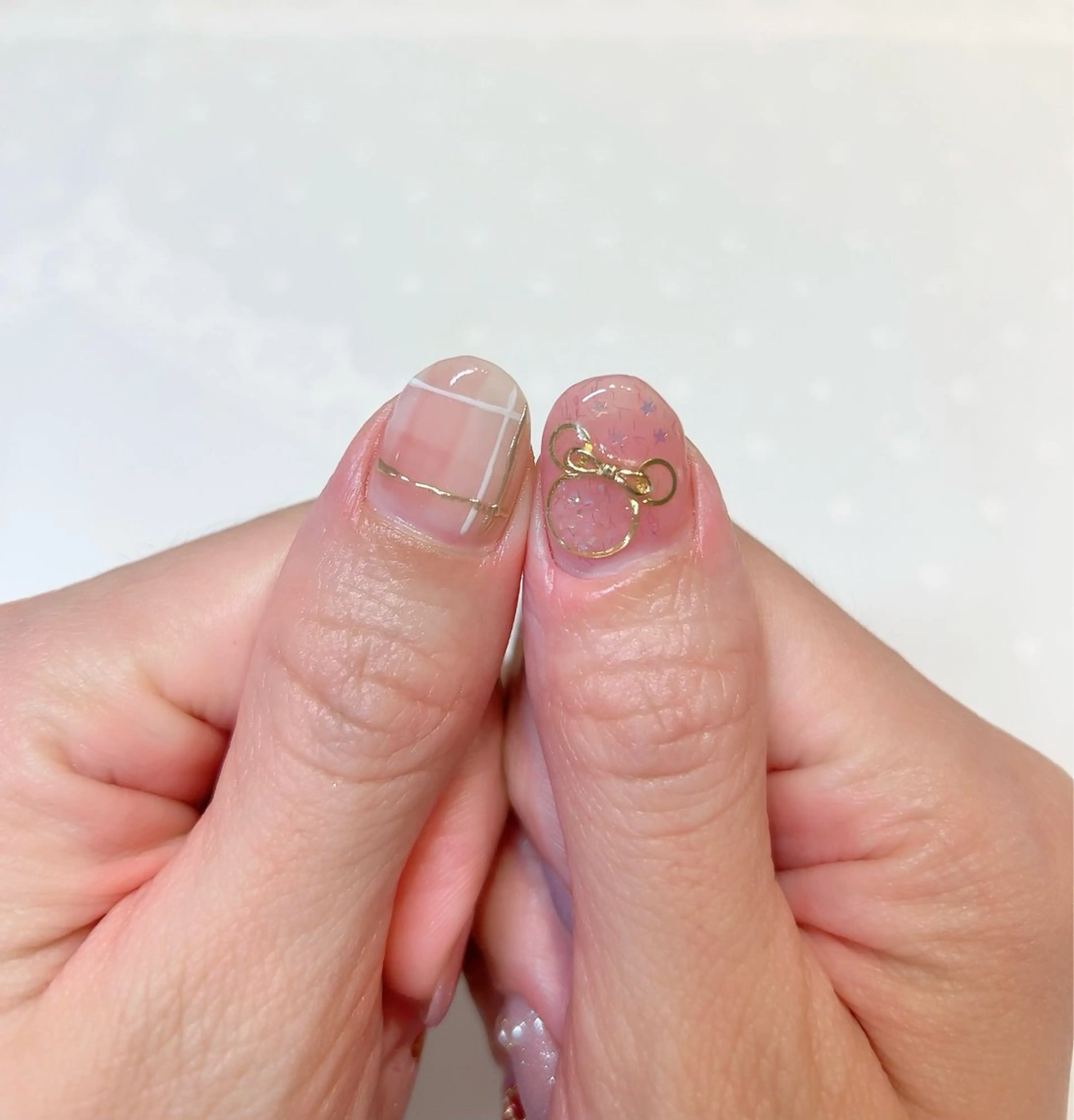 ネイル ピンク ハンドネイル nail salon pearのネイルデザイン