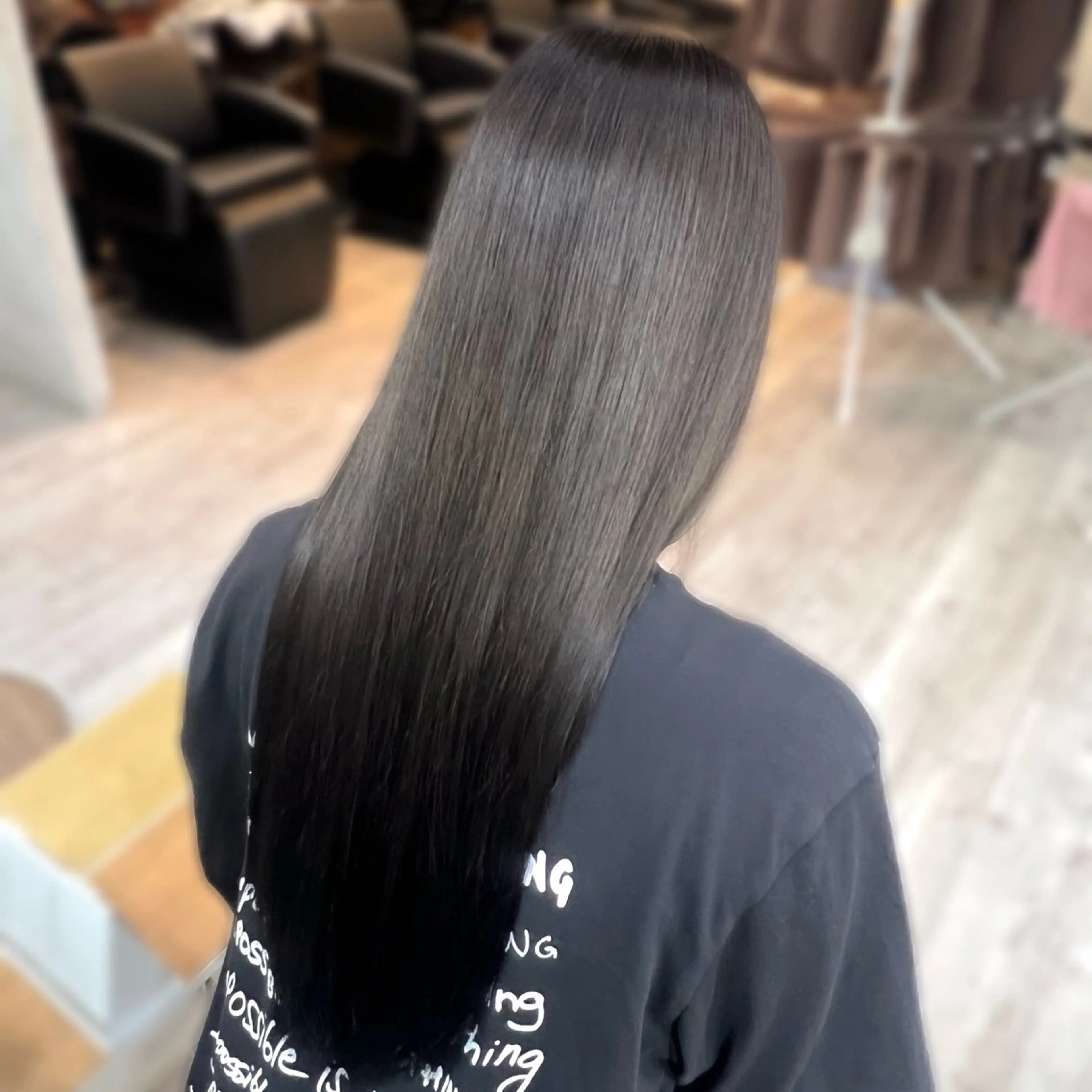 ロング トリートメント トリートメント 平野 優菜 / 透明感 ツヤ 暖色のヘアスタイル