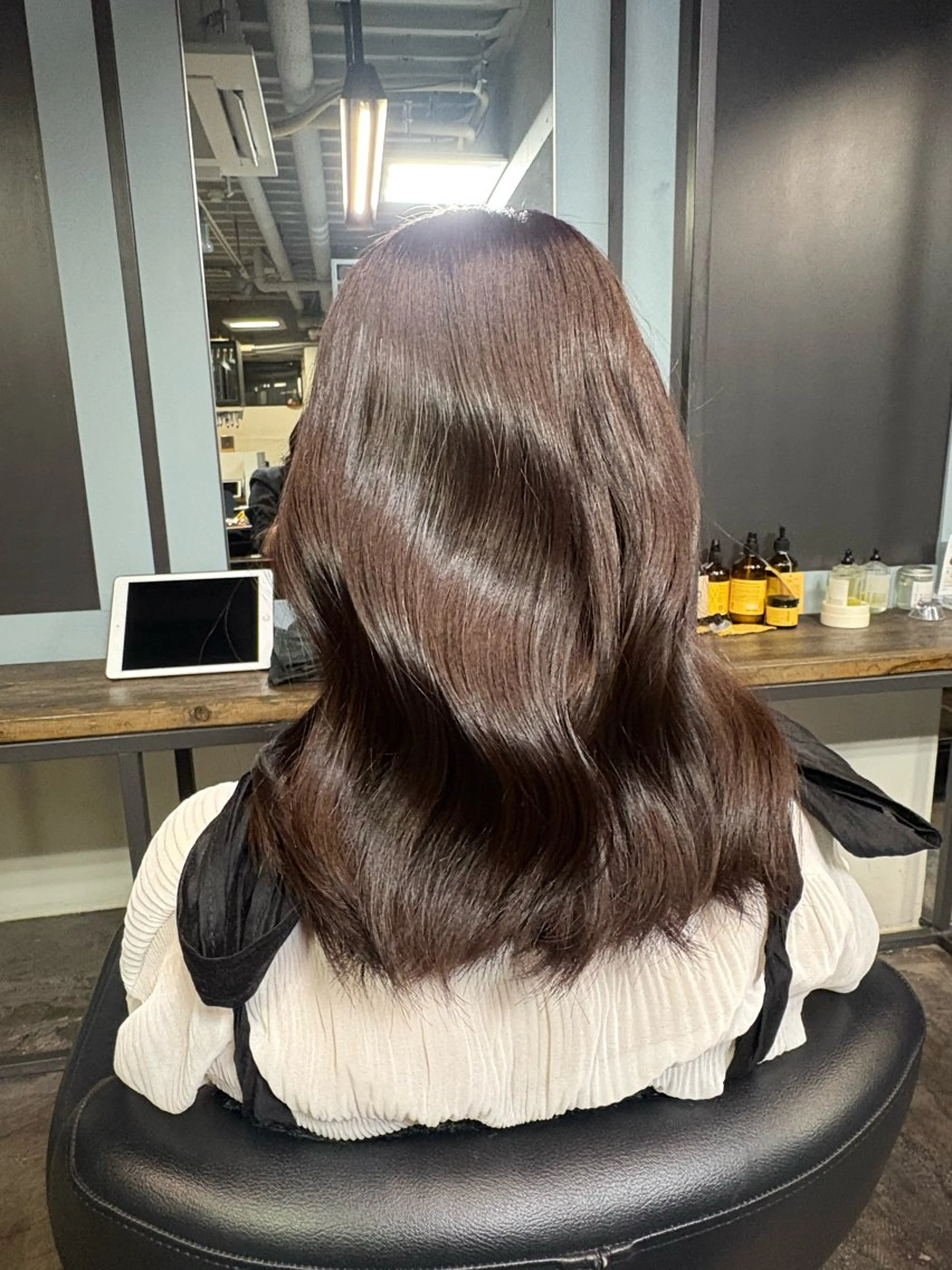 カラー ユイカ🐮暖色カラー / 髪質改善のヘアスタイル