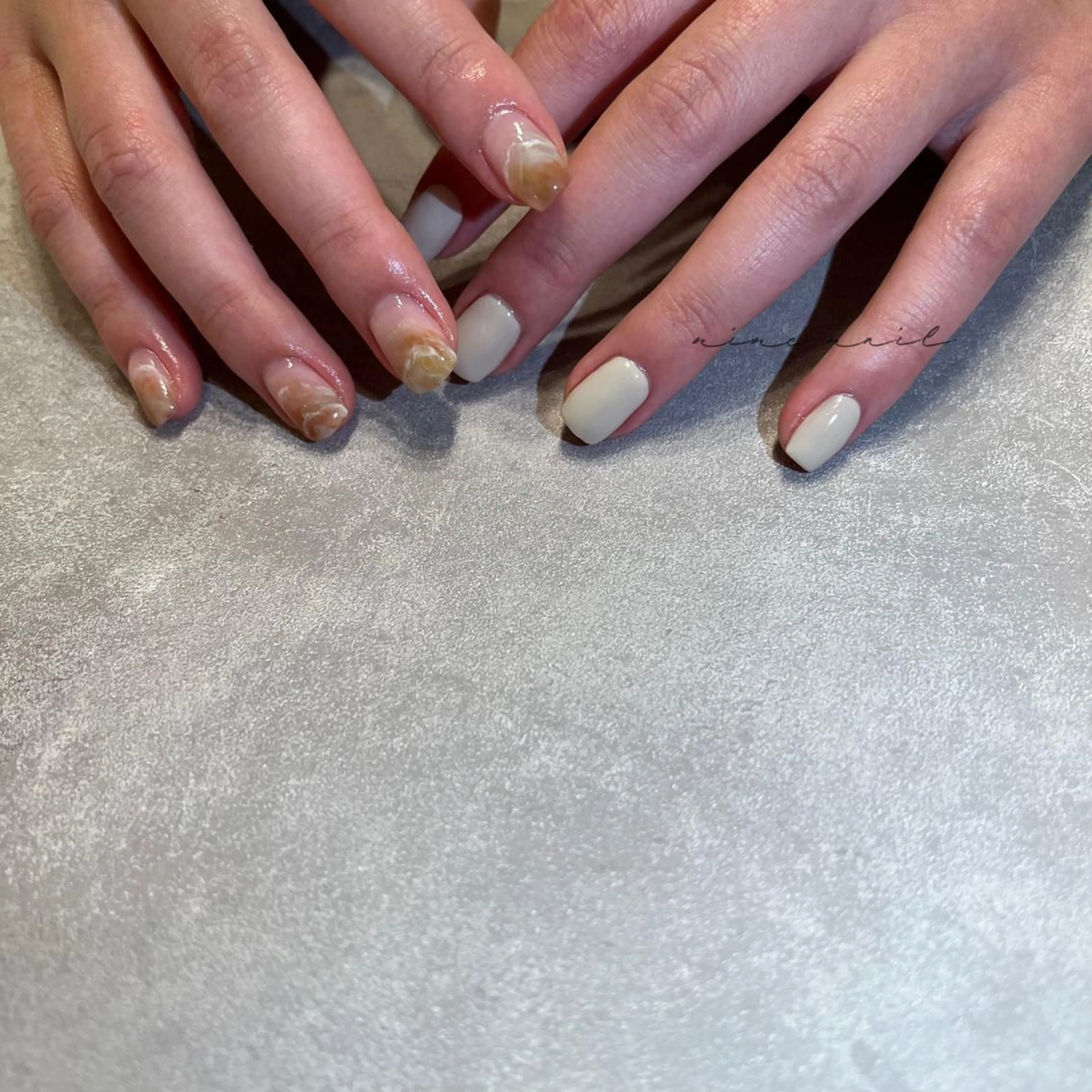 ネイル ニュアンスネイル nine nailのネイルデザイン