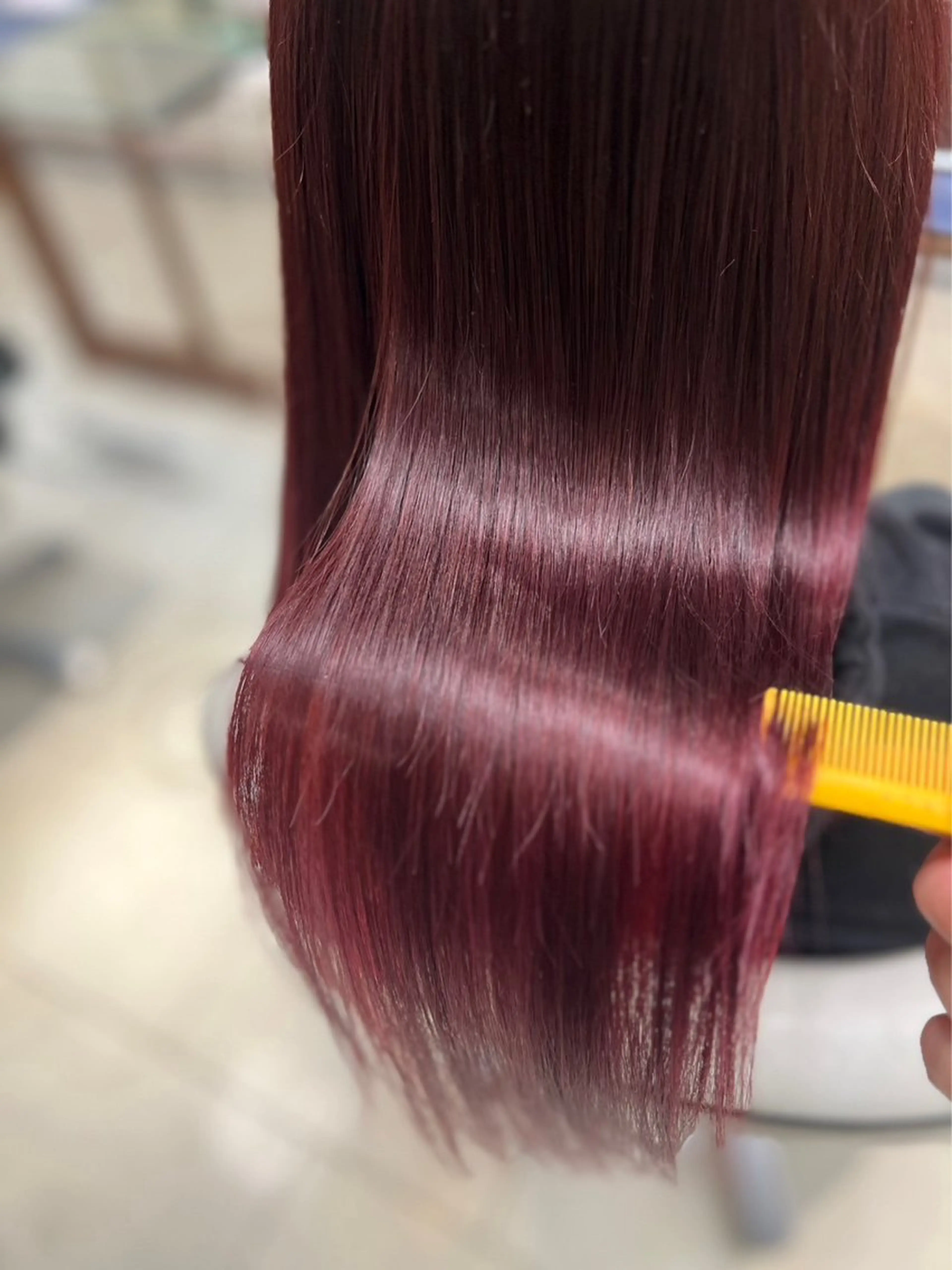 カット　縮毛矯正の写真