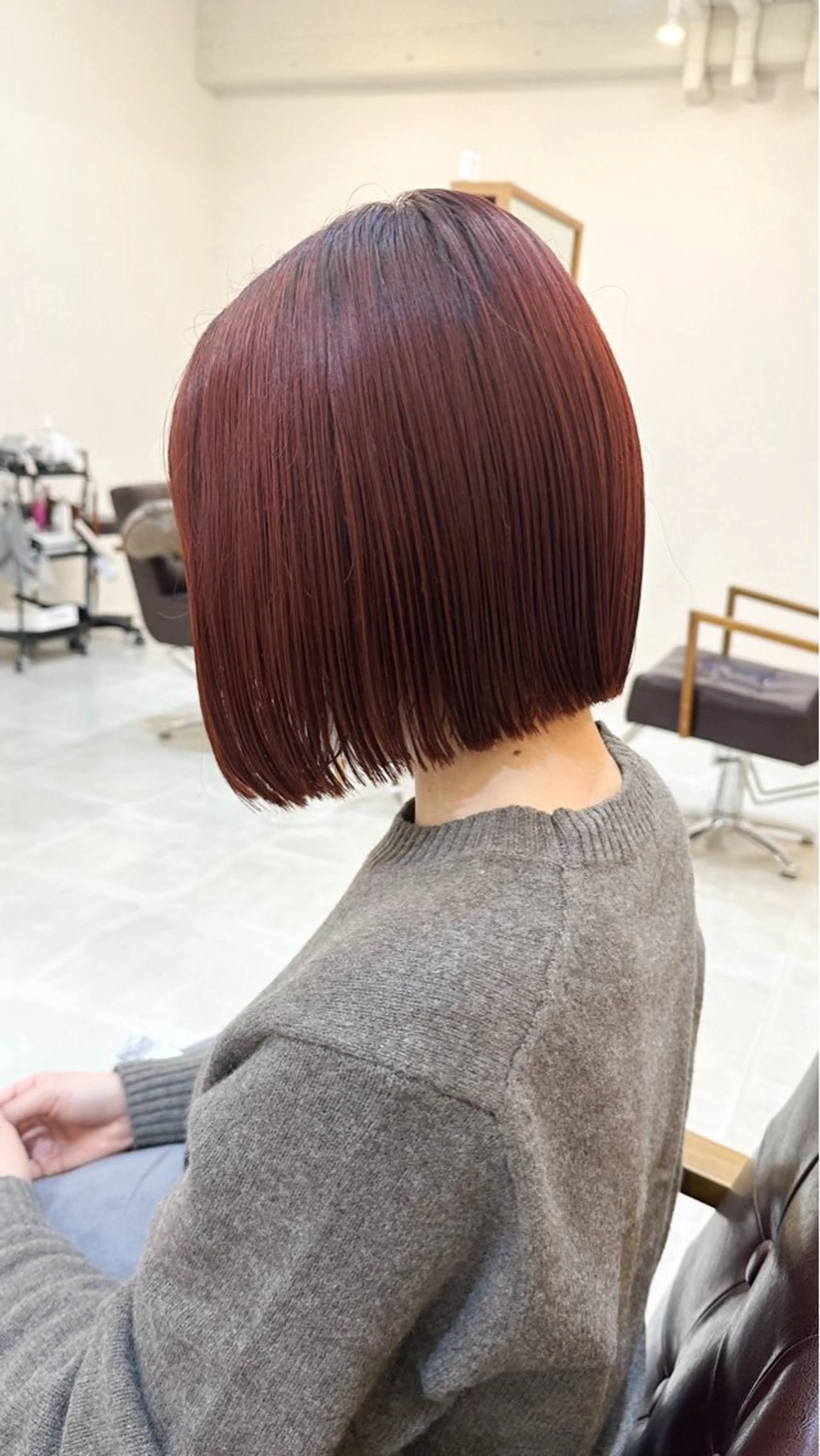 ショート カラー ブリーチ ブリーチなしカラー カット ヘアカラー トリートメント 吉田 浩太郎のヘアスタイル