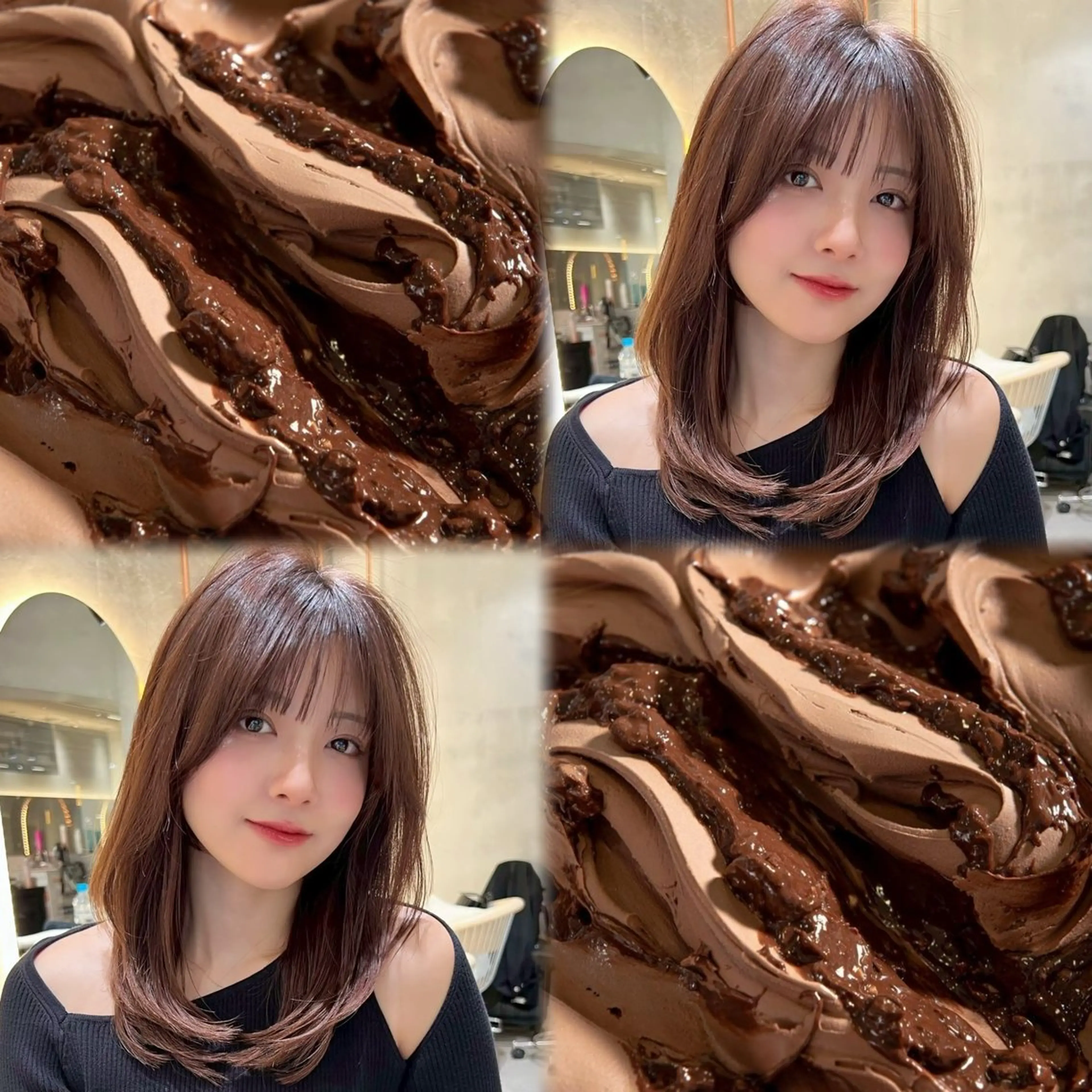 《🎀モデル募集中🎀》🌼【カラー➕超音波トリートメント】🌼 白髪染め⭕️の写真