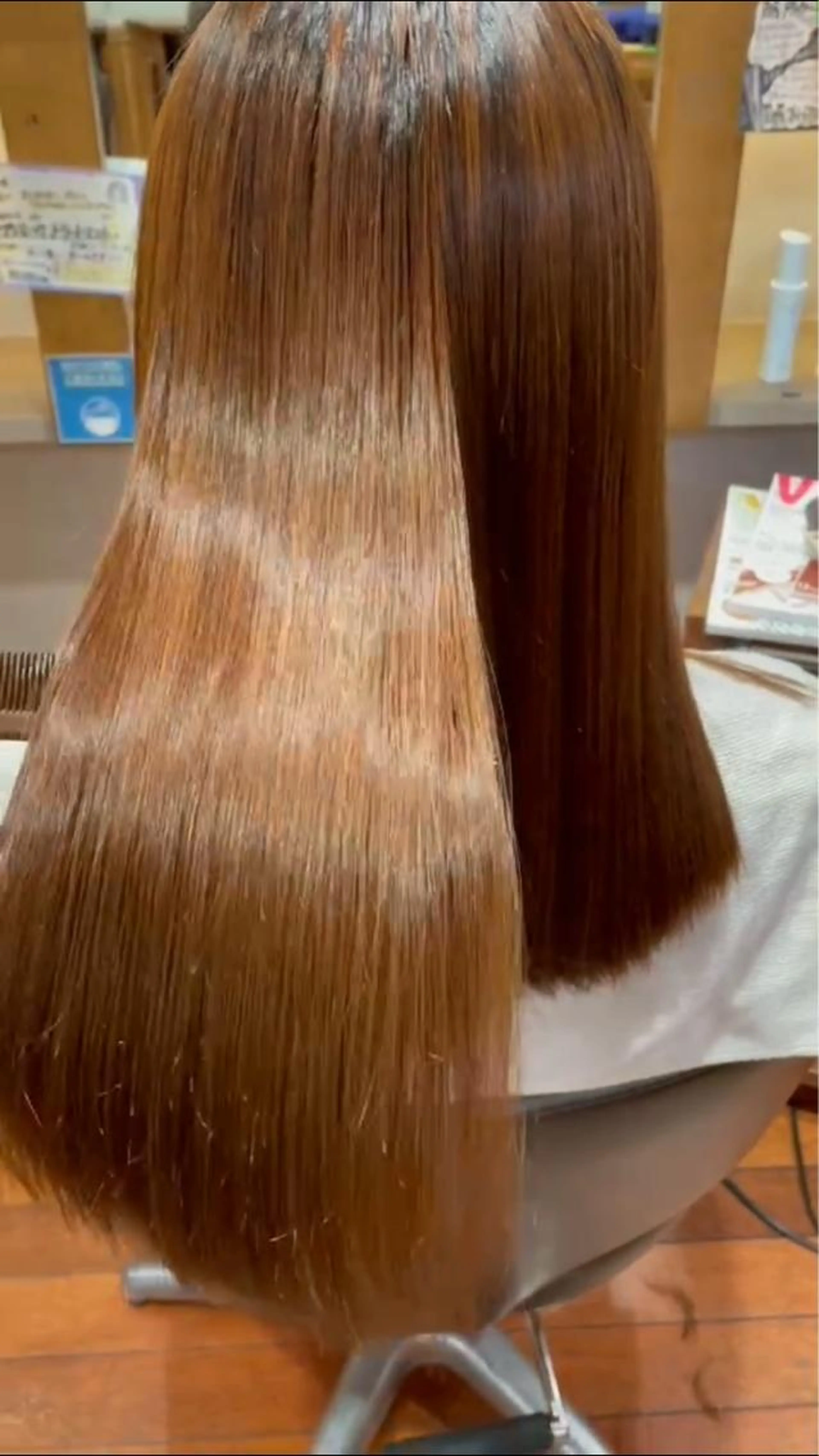 髪質改善ストレート(3stepトリートメント付)の写真