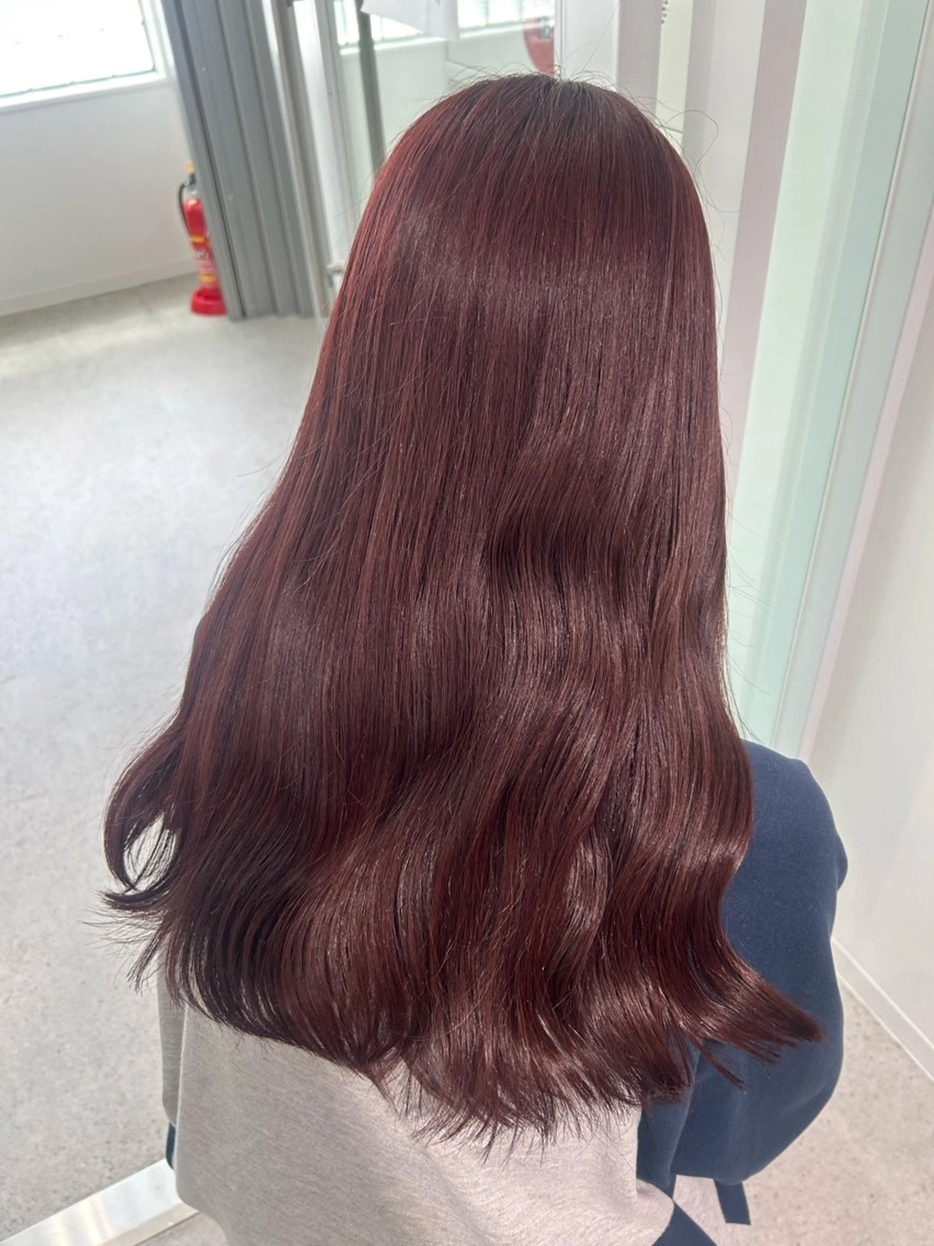 ロング カラー 愛結 暖色カラー🎀🩰のヘアスタイル