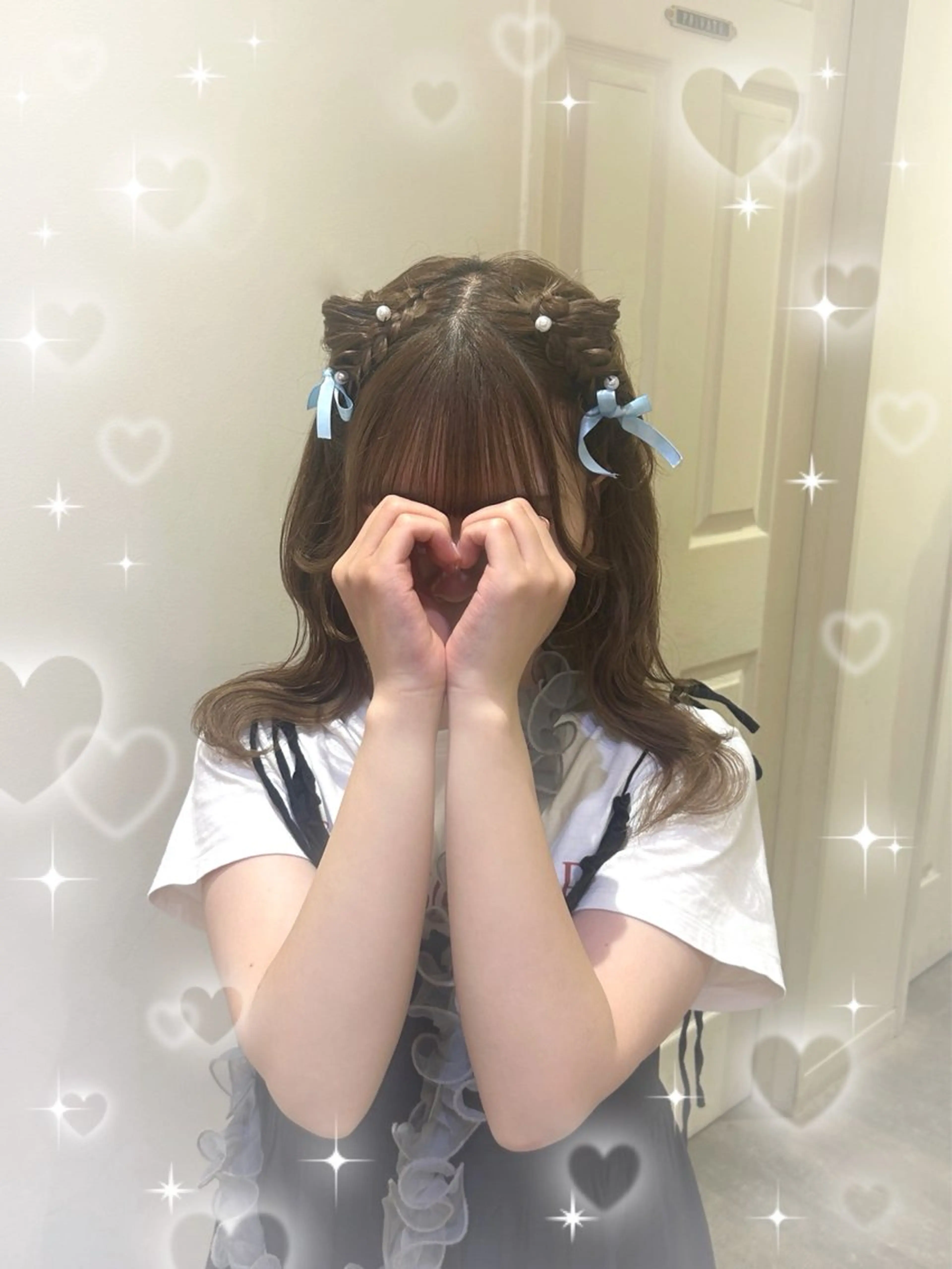 ヘアアレンジ 🎀透明感カラー🎀 ヘアメ／mikotoのヘアスタイル