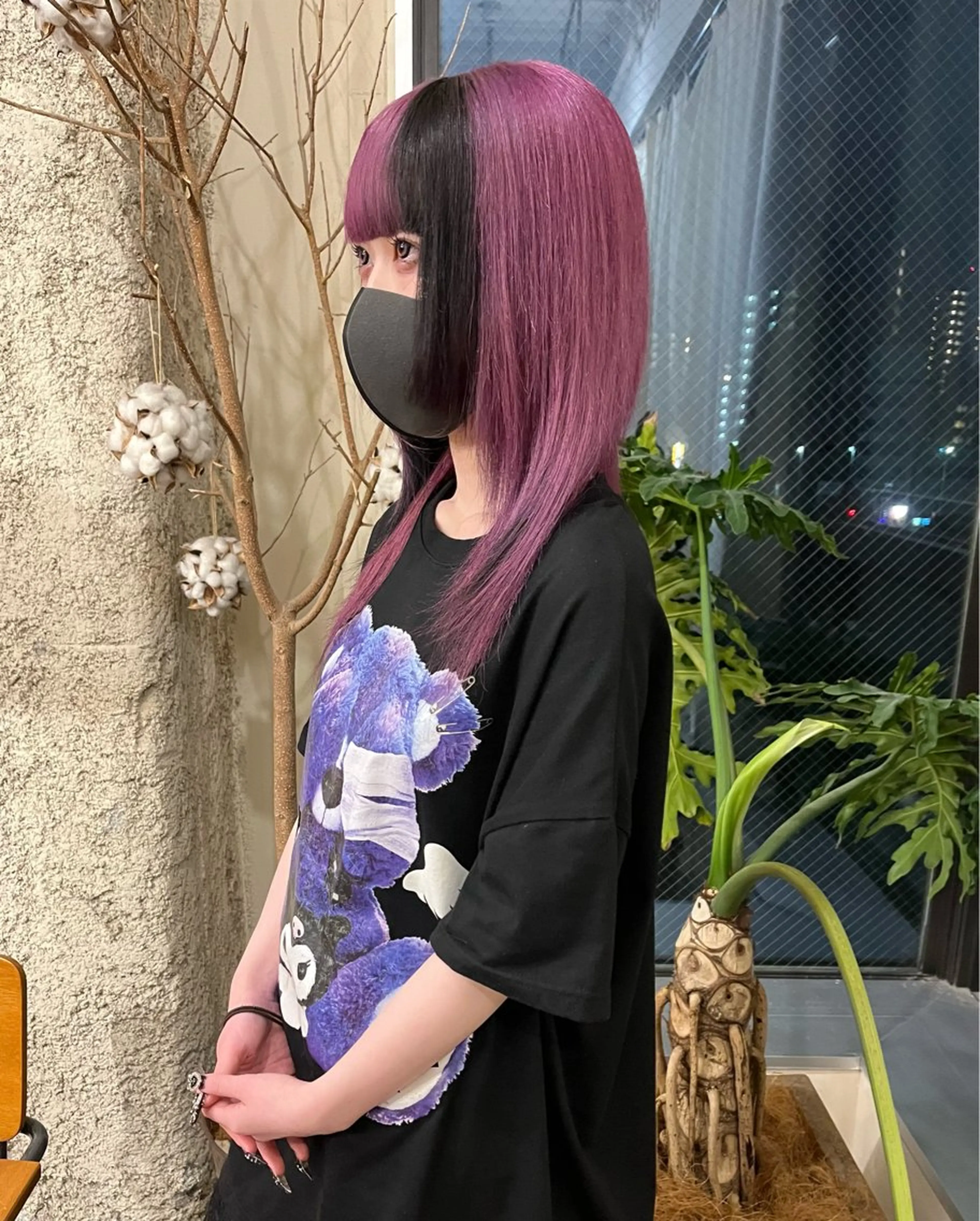 セミロング カラー hair&spa ciel所属・hair&spa ciel/川島　空のヘアスタイル