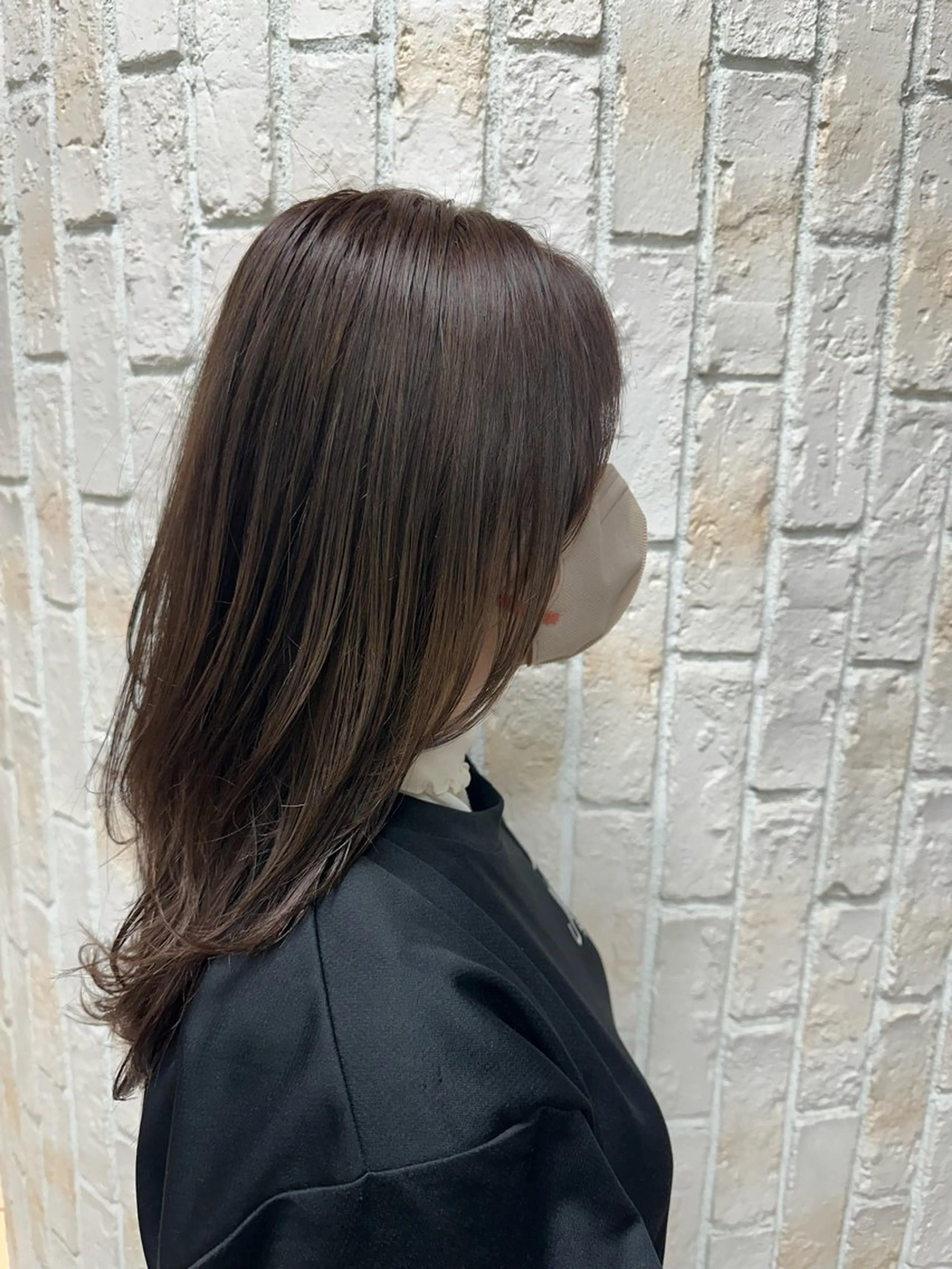 セミロング カラー Juri ジュリのヘアスタイル