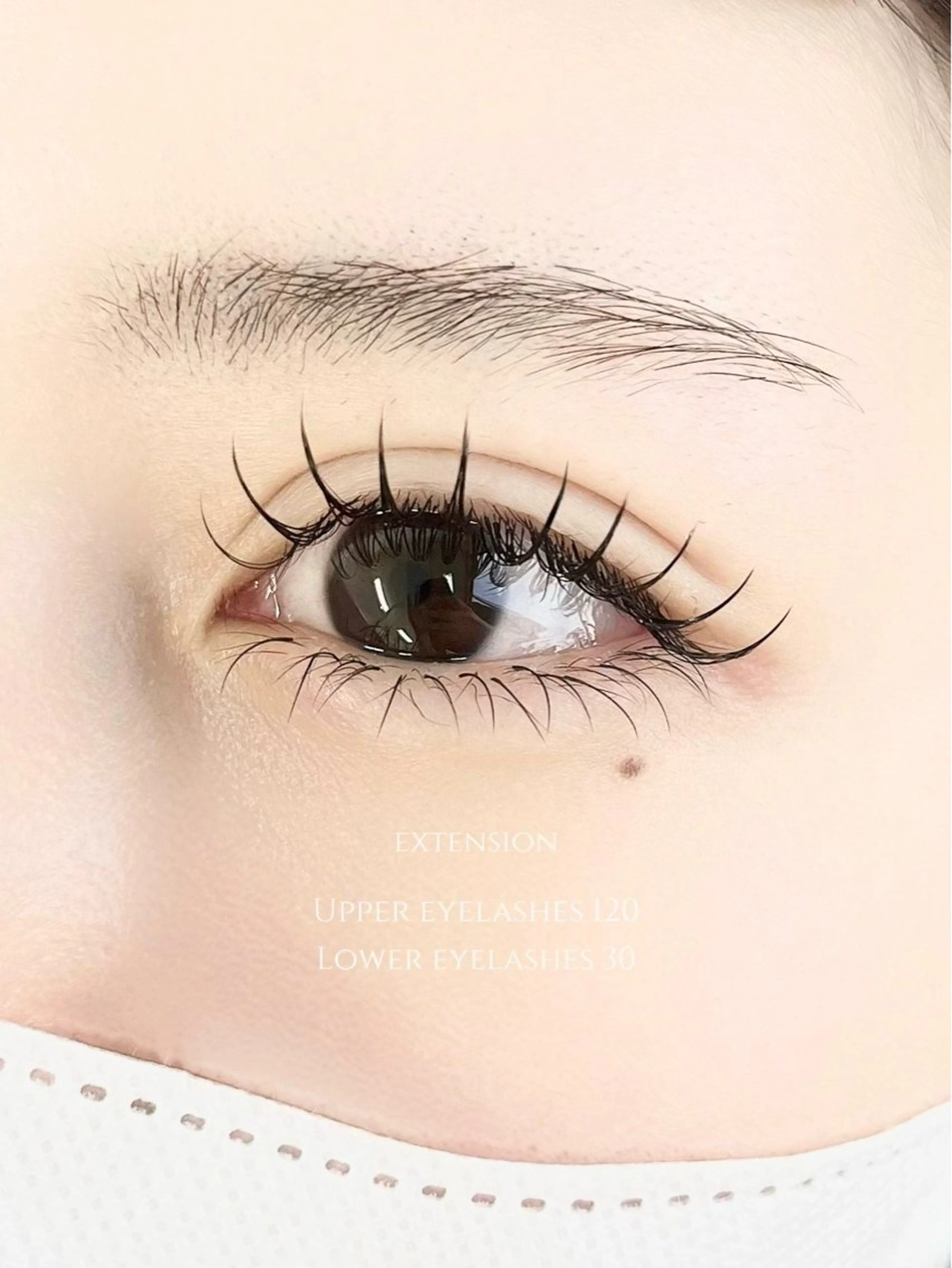 マツエク・マツパ フラットラッシュ マツエク 佐藤 実優のマツエク・マツパデザイン