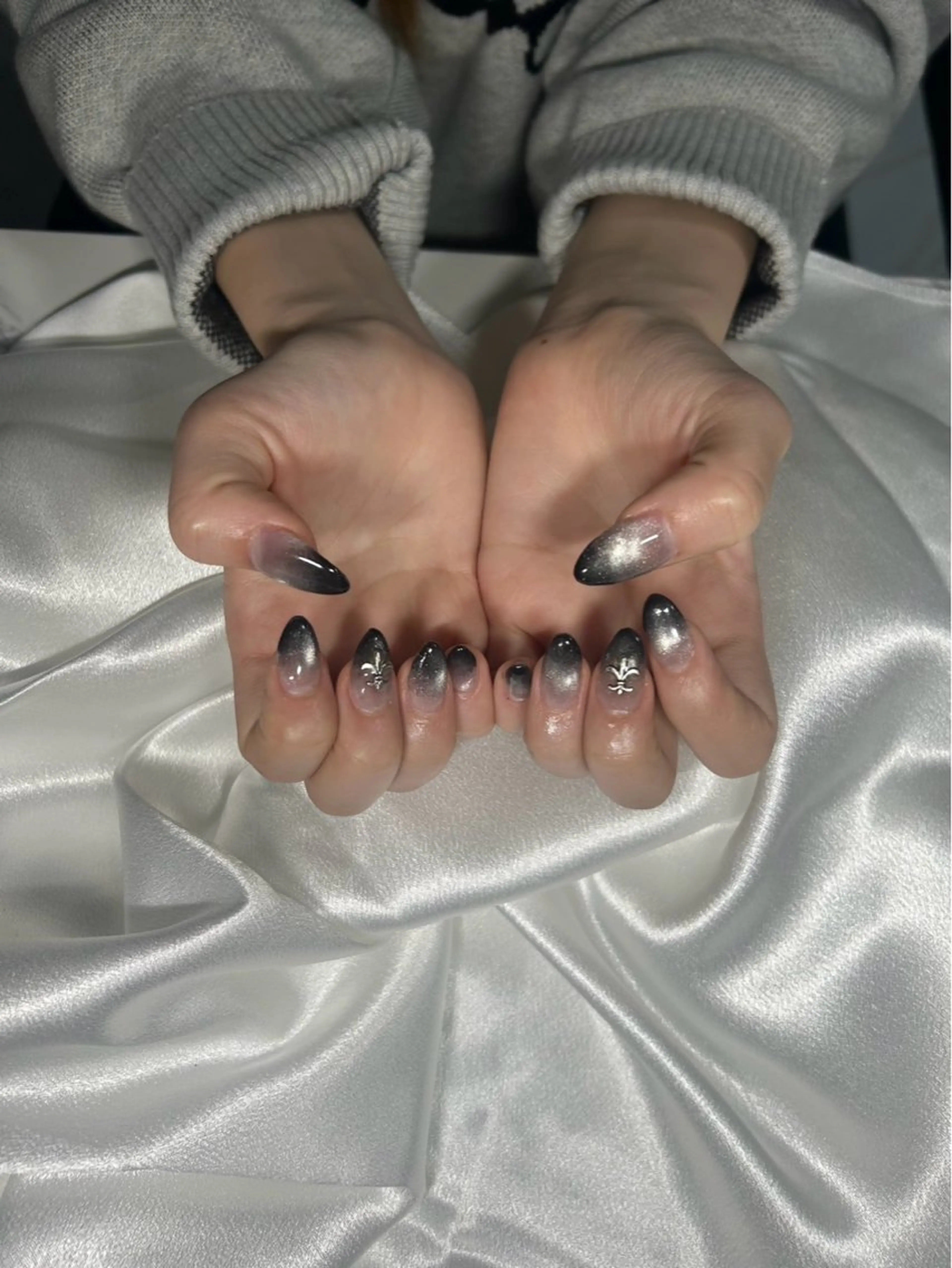 ネイル 韓国ネイル ワンホンネイル Spadenail所属・Spade nailのネイルデザイン