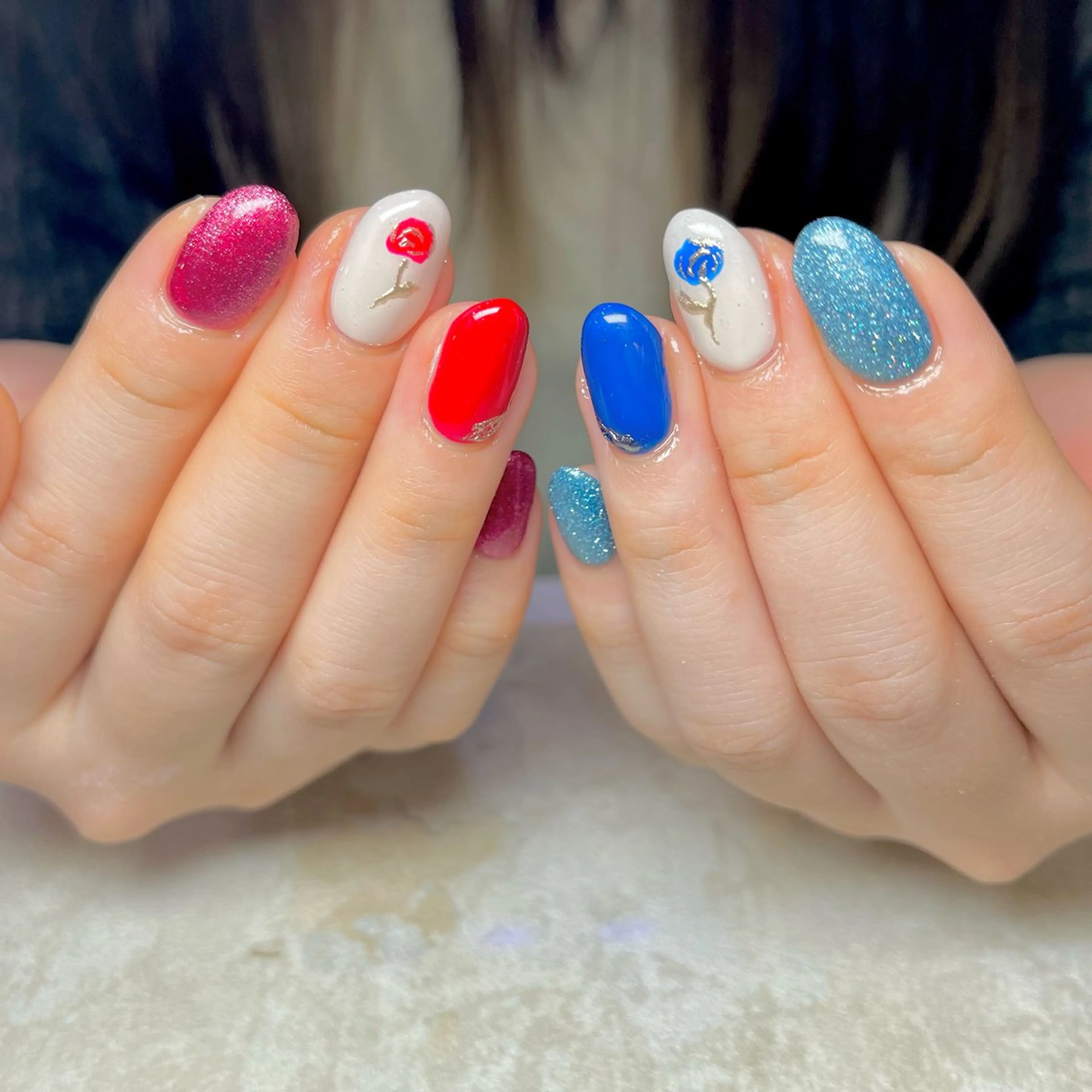 ネイル ハンドネイル elu船橋店 KAORIのネイルデザイン