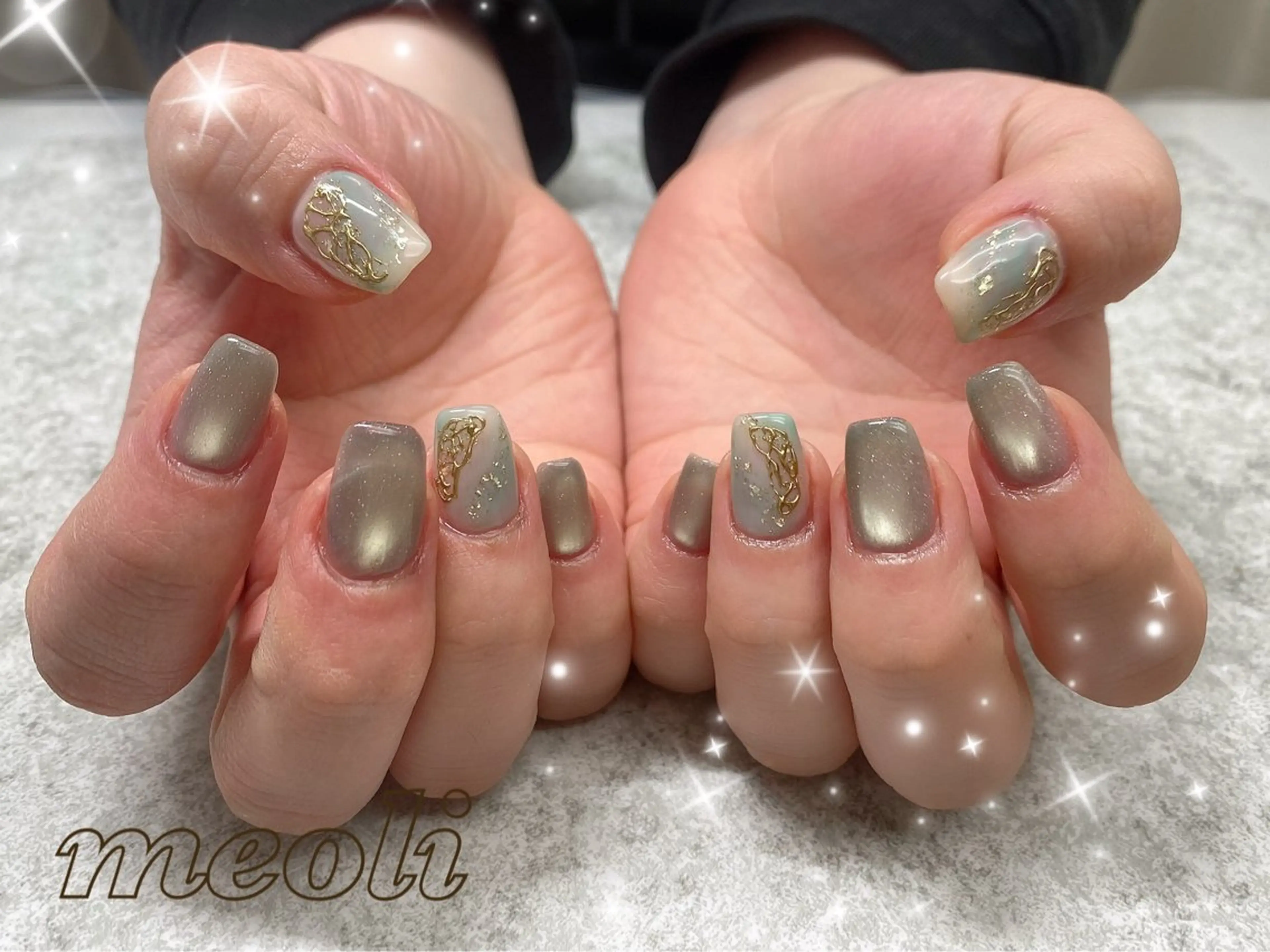 ネイル ハンドネイル nail salon meoli メグのネイルデザイン