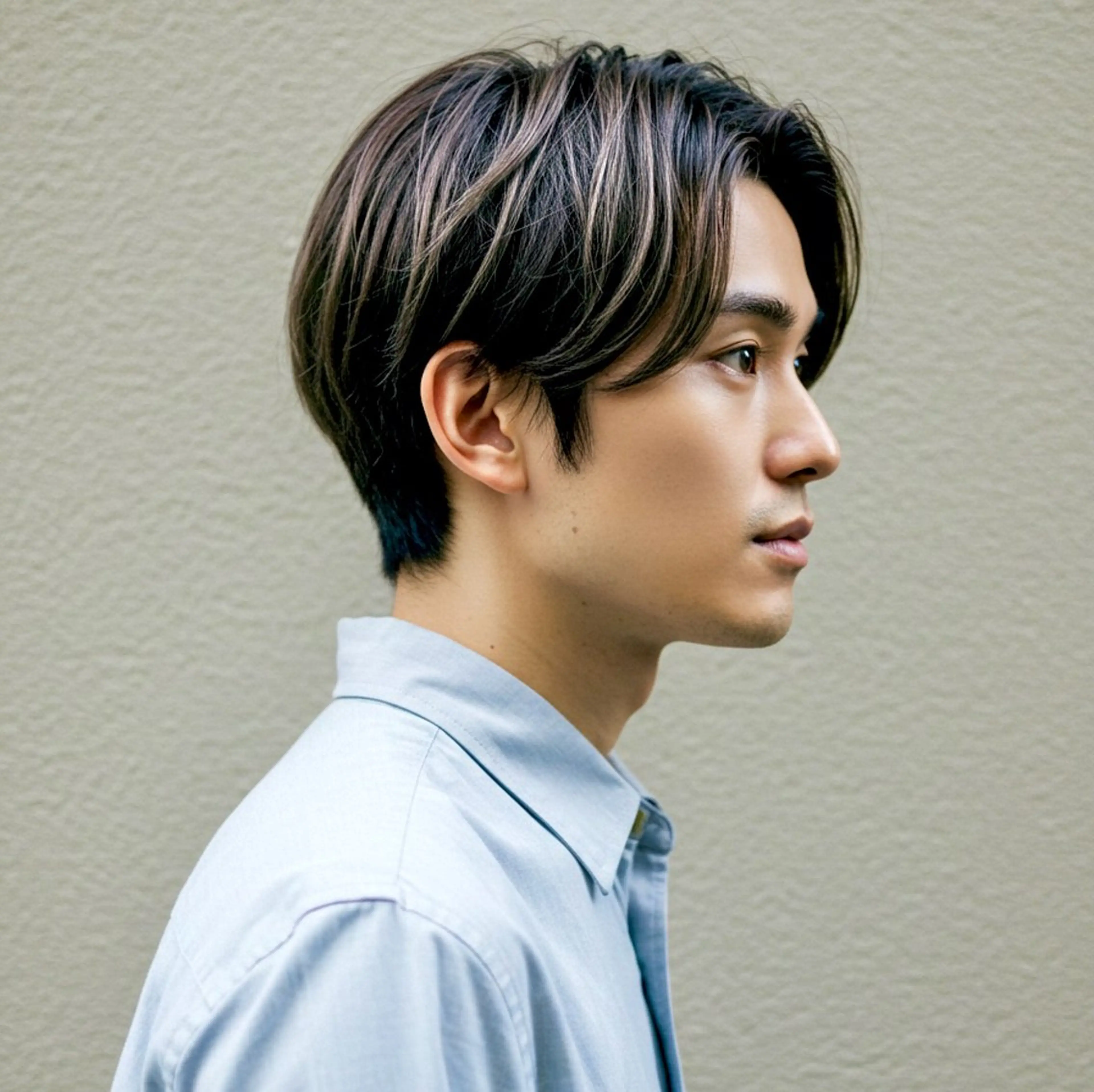 ショート カラー パーマ メンズ メンズ韓国風 メンズメッシュ ツーブロック 刈り上げ メッシュ カット ヘアカラー パーマ 縮毛矯正 トリートメント ヘッドスパ 🎸メンズ/パーマ/ ショート🎸工藤達哉のヘアスタイル