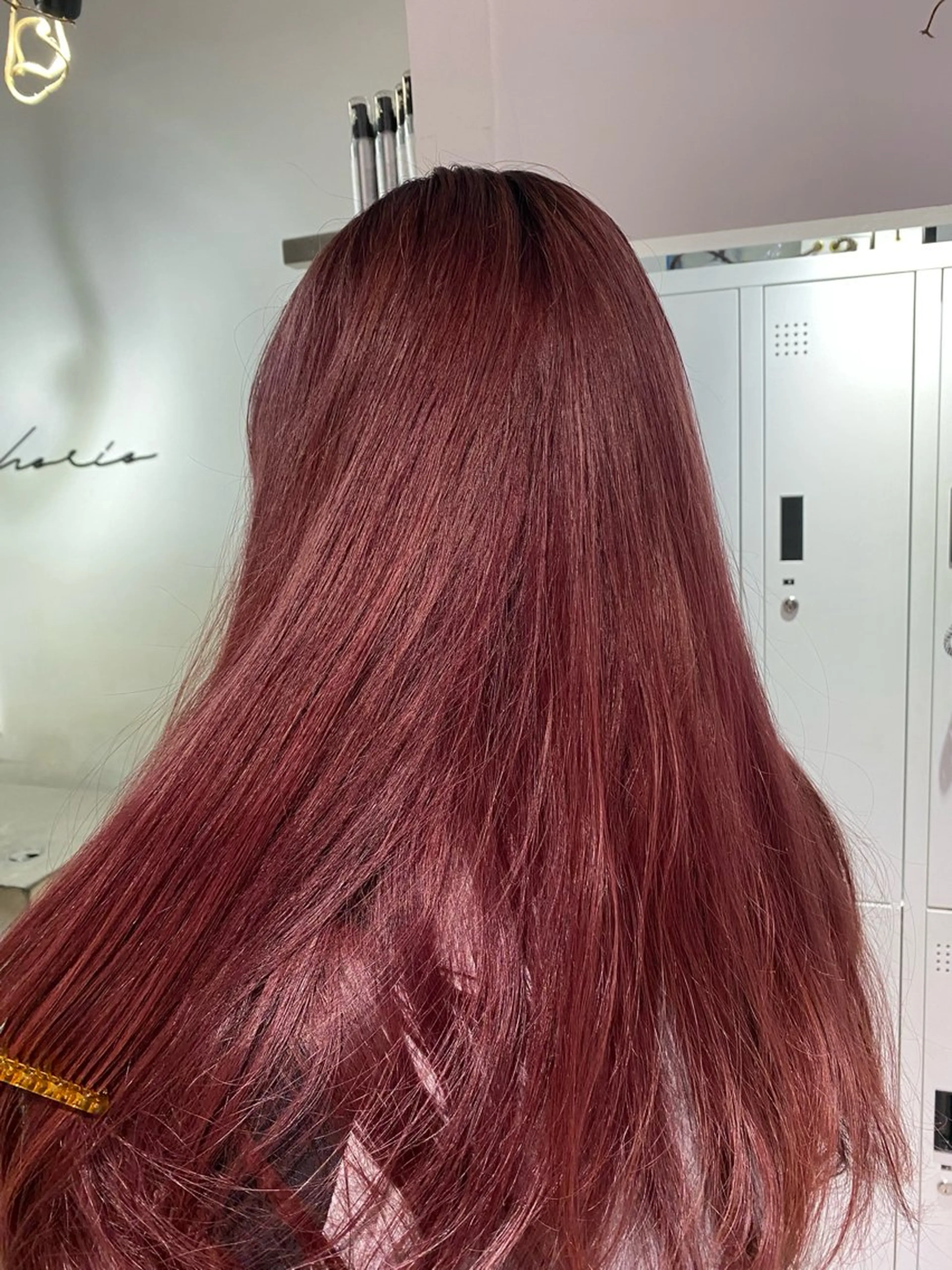 ロング カラー ヘアカラー 【CHERIE】天神 大名サロン💫りんのヘアスタイル