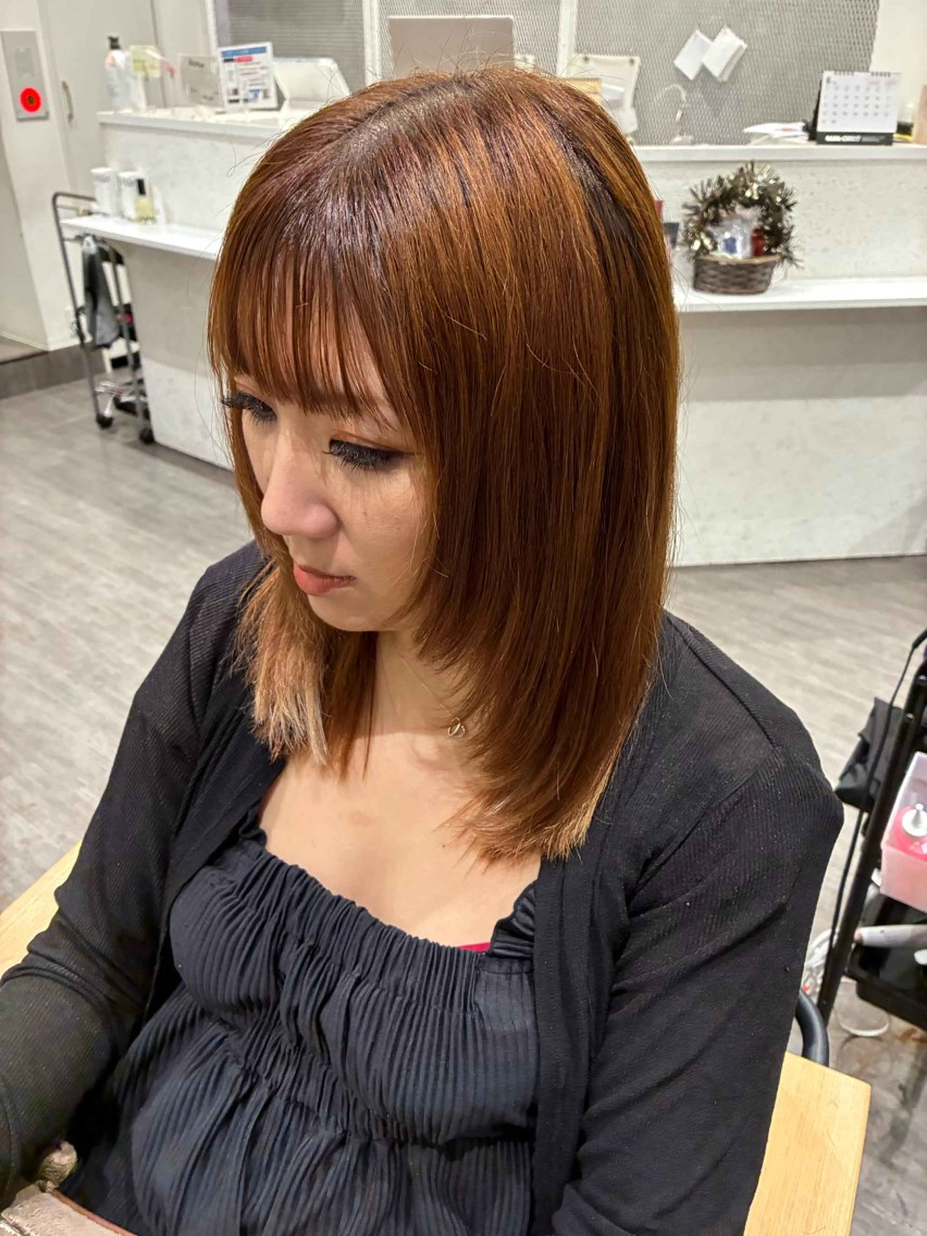 セミロング レイヤーカット cocotte🦋 miyuのヘアスタイル