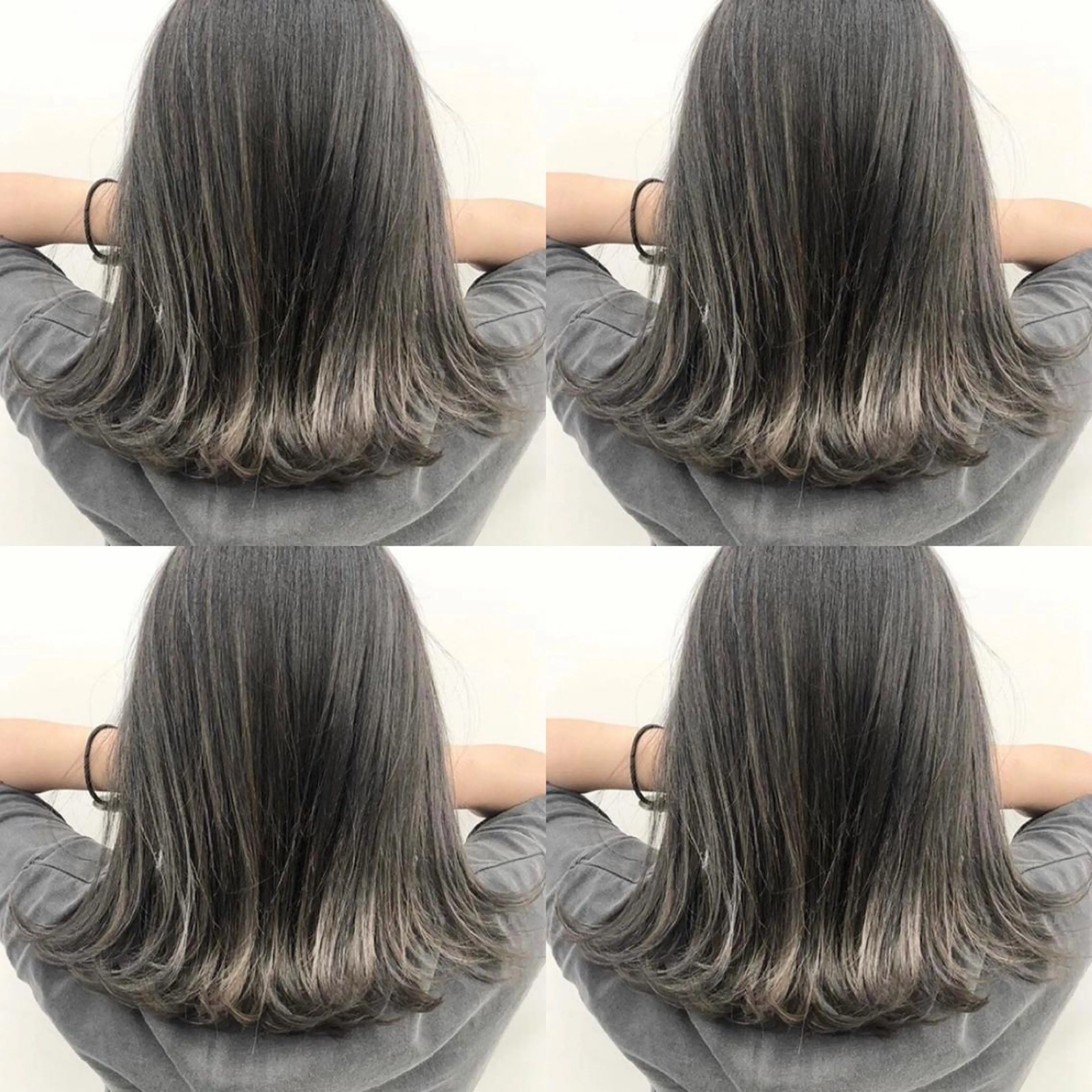 ミディアム 亀川蓮 Agu hairのヘアスタイル