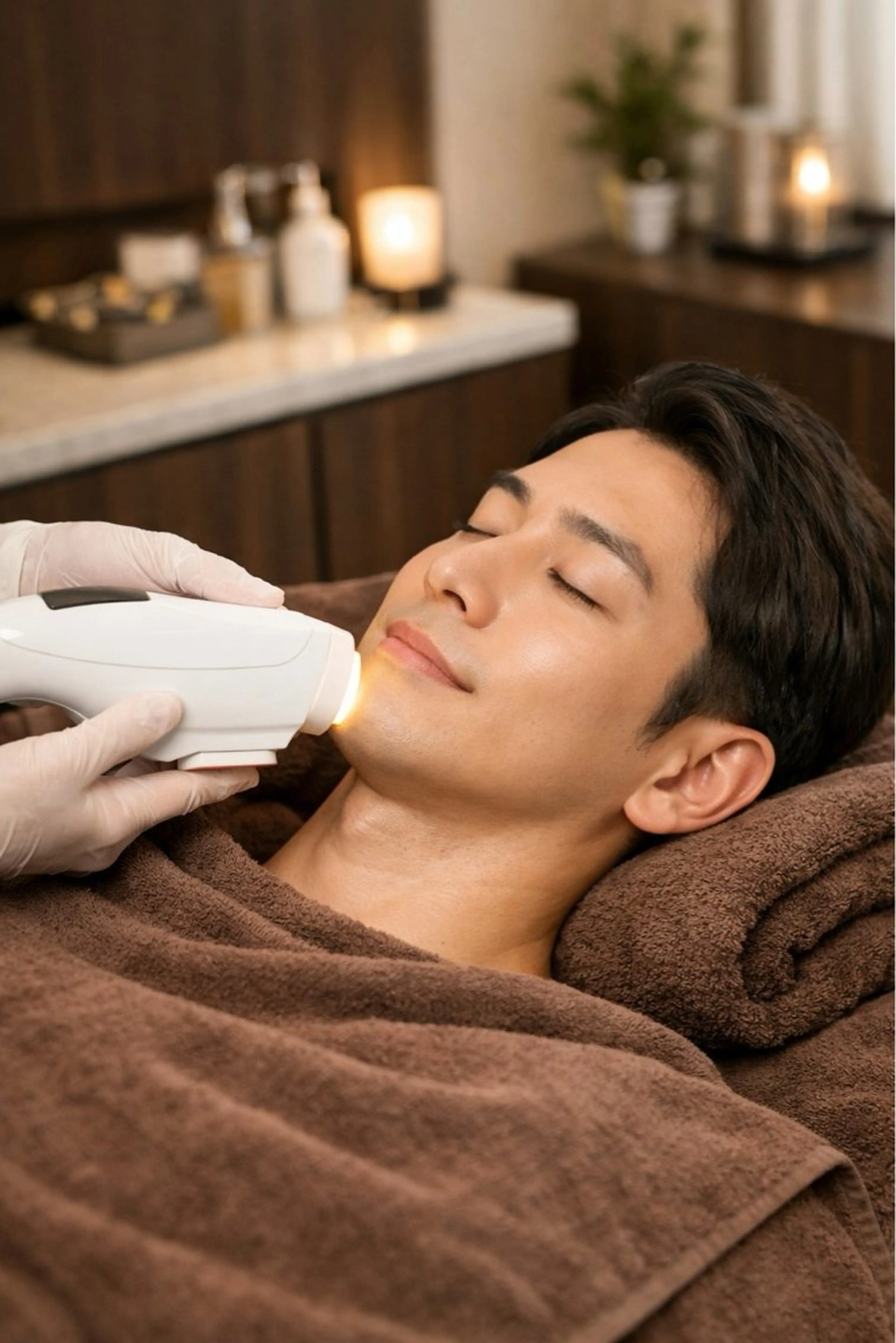 【青ヒゲ・ヒゲ剃り負けに悩む方】メンズIPL脱毛(ヒゲORワキ)の写真