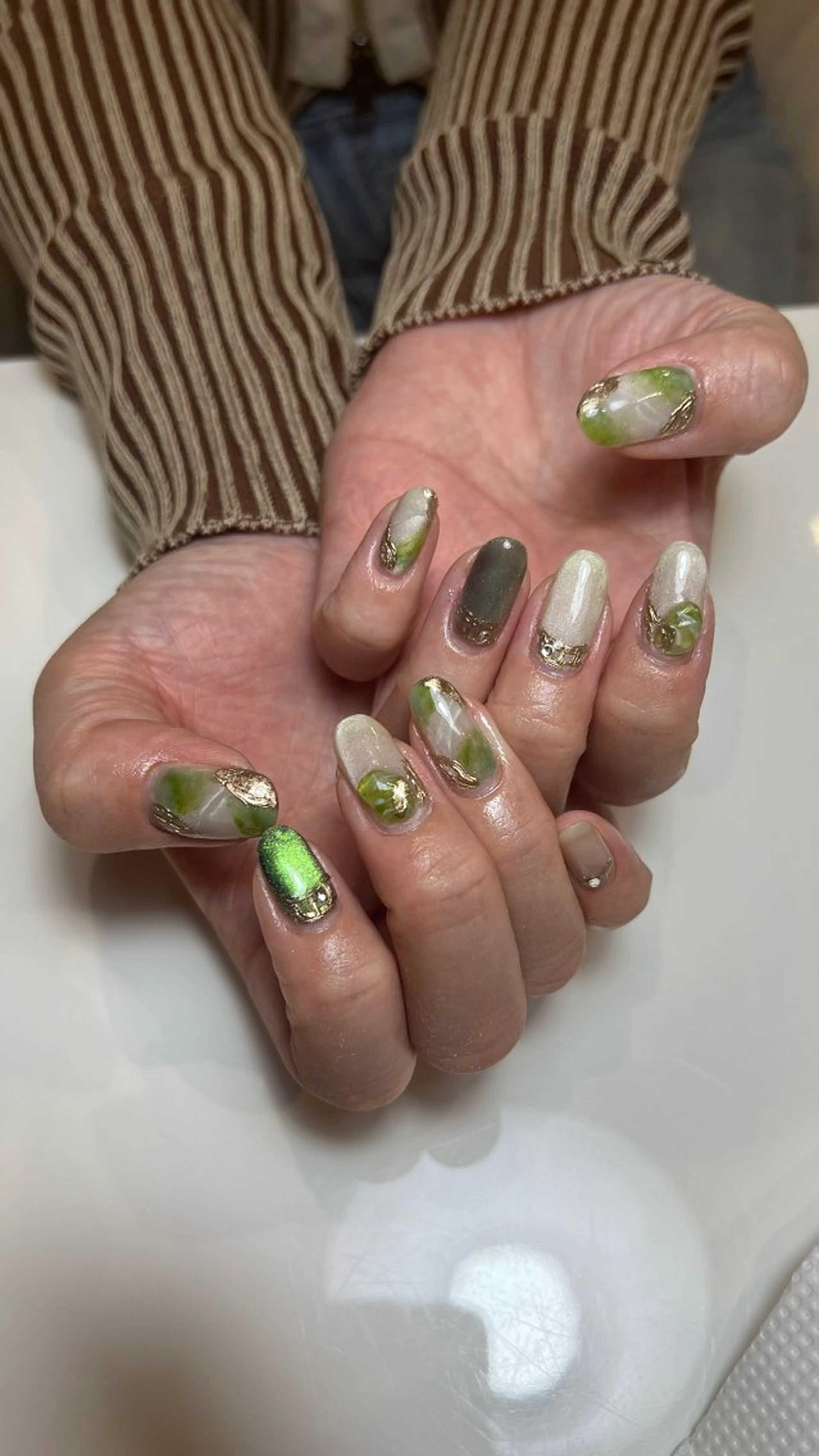 定額デザイン💜次回¥4500+当店オフ無料（最終受付17:00）の写真