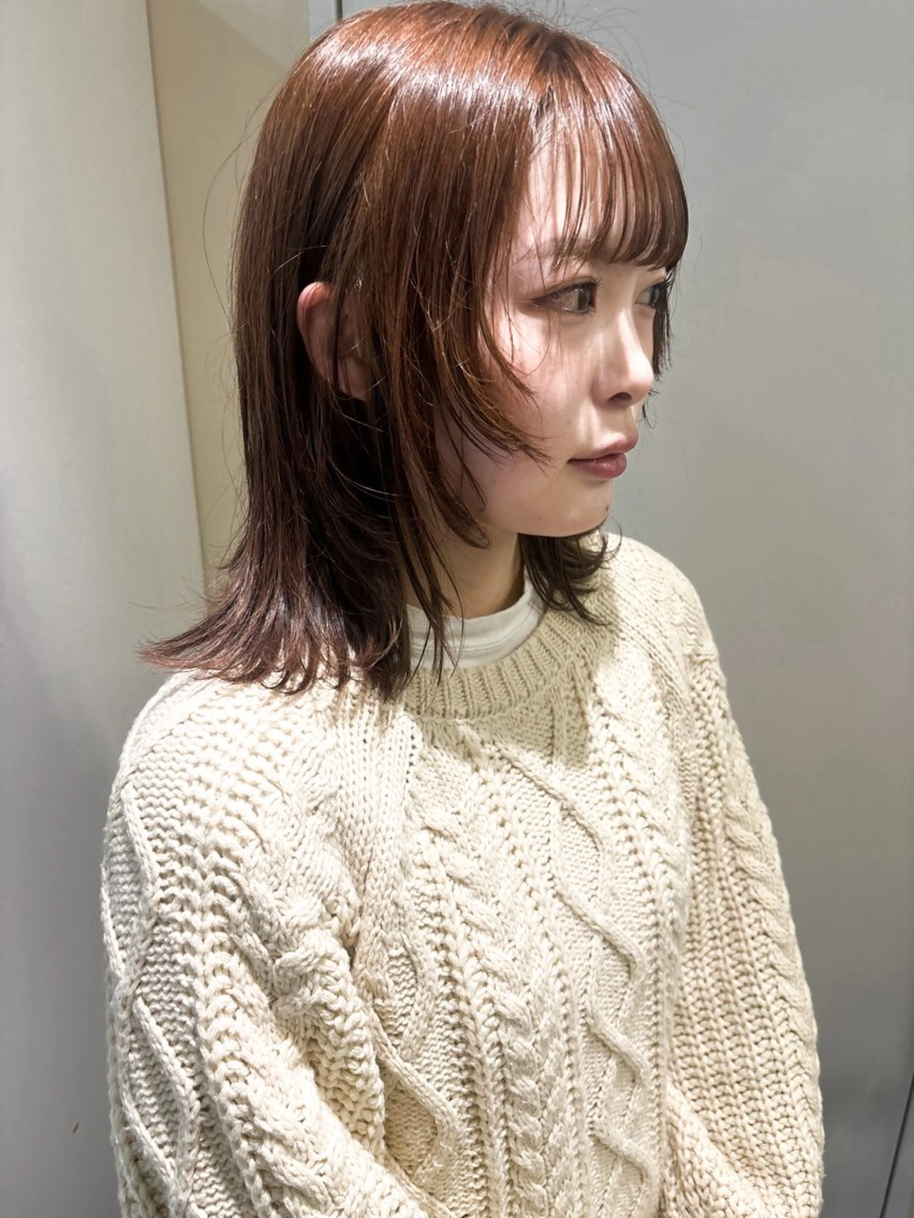 ミディアム カラー ヘアアレンジ Opus🐕kato Mizuki🐕のヘアスタイル