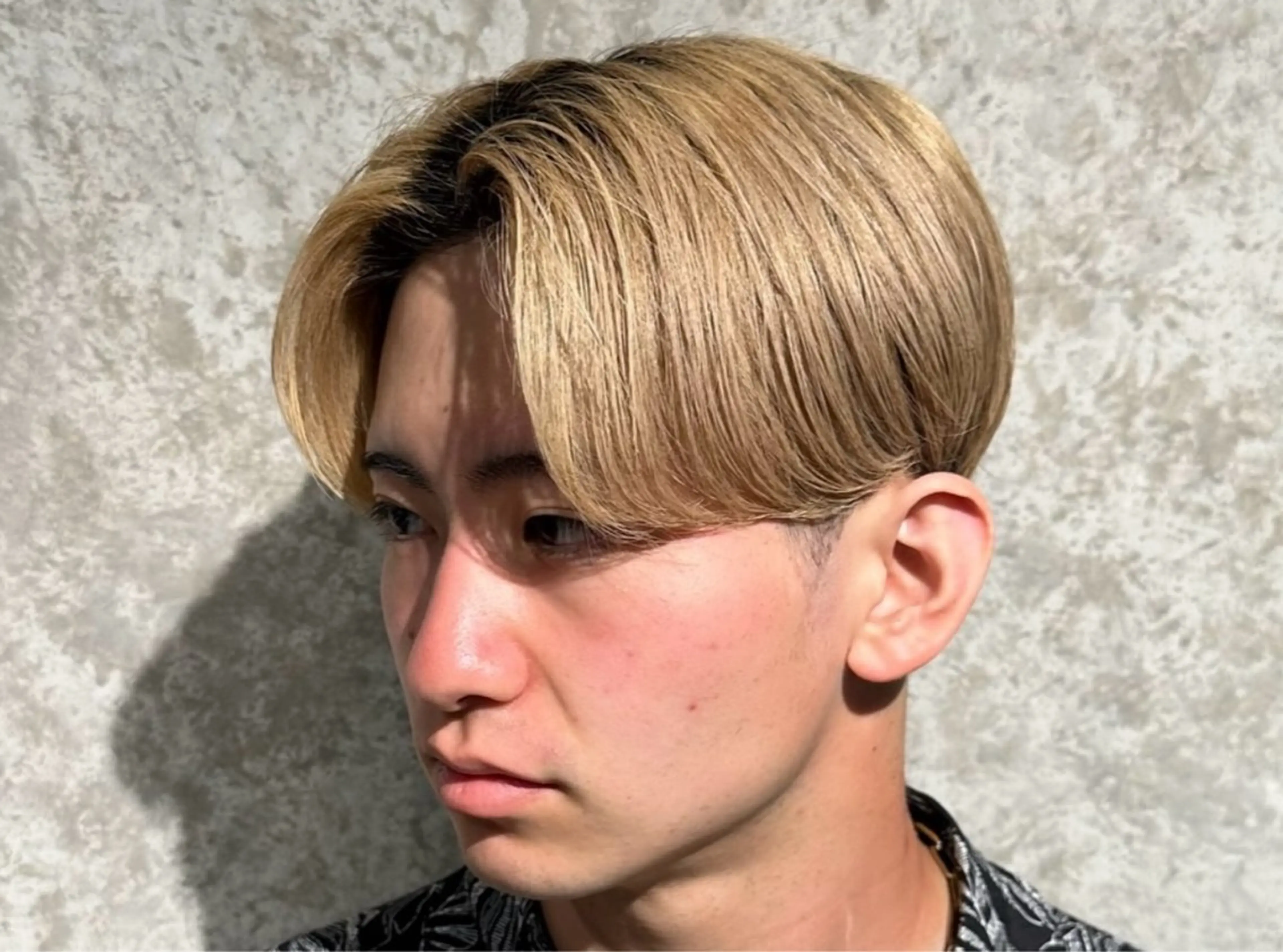 カット+ダブルカラーの写真