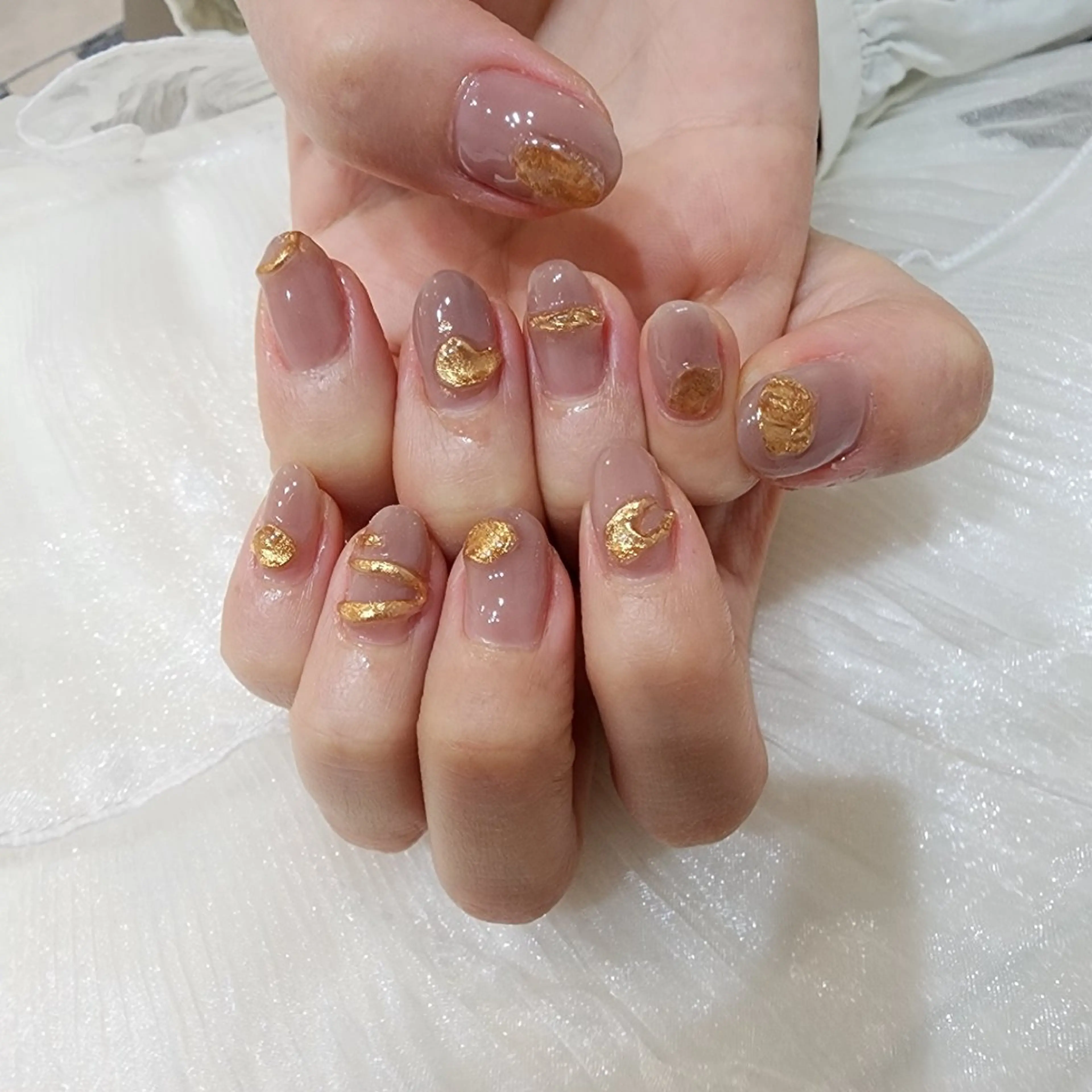 ネイル ニュアンスネイル KAWAKITA  MAMIのマツエク・マツパデザイン