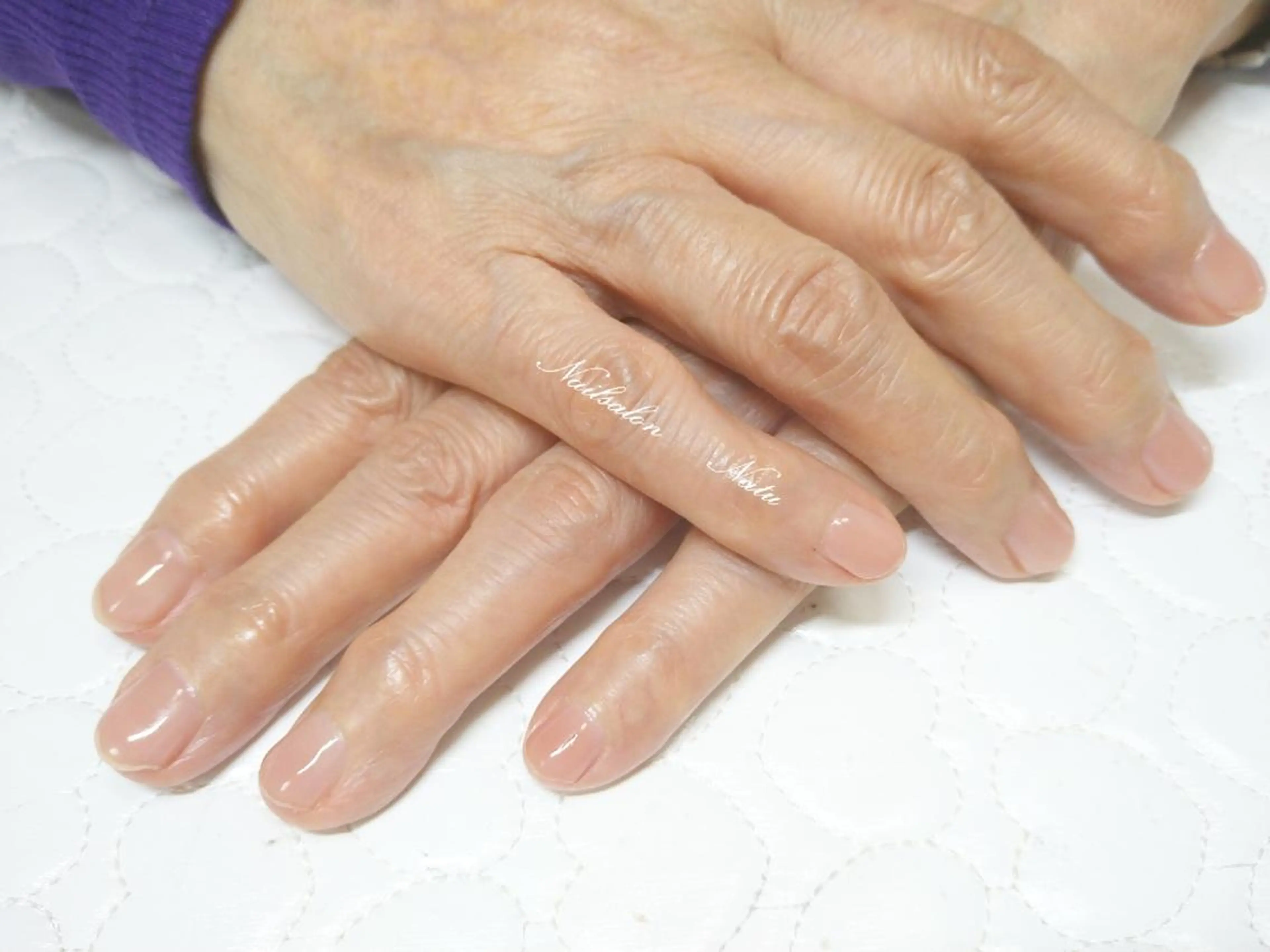 ネイル ワンカラーネイル nailsalon　 Natuのネイルデザイン