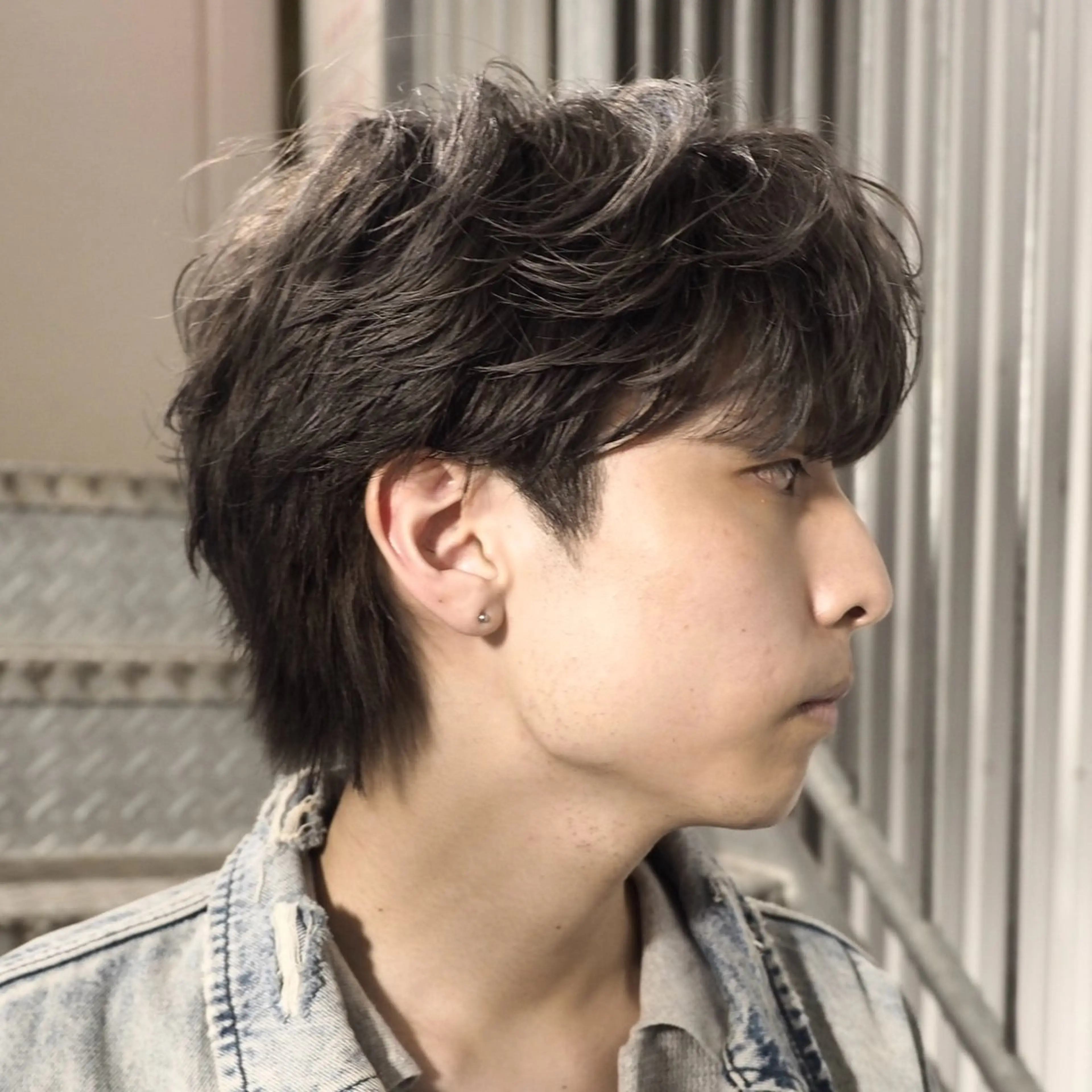 メンズカット・ノーマルパーマ・炭酸シャンプーの写真