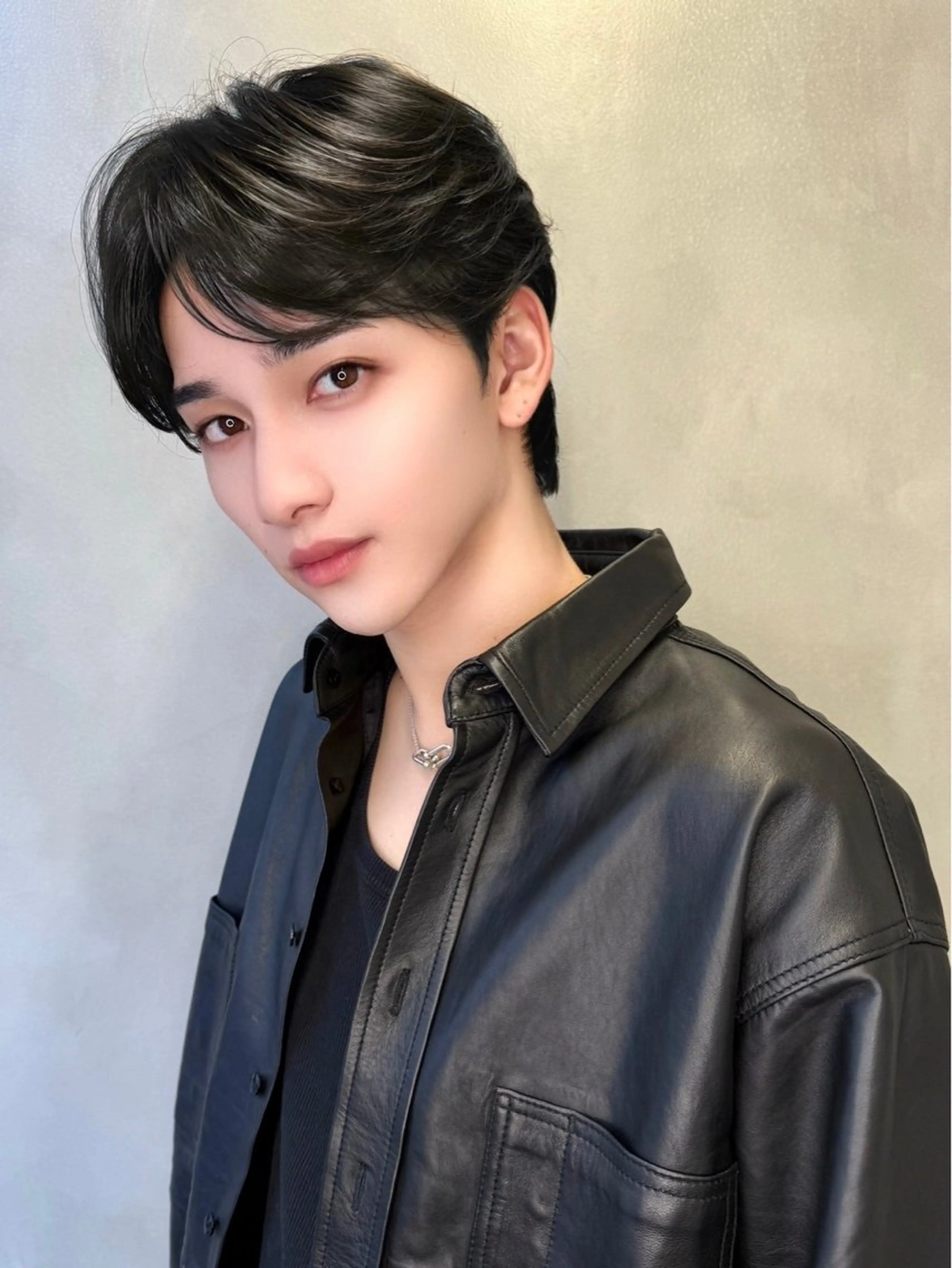 メンズ ブリーチなしW🎀 髪質改善／はのんのヘアスタイル