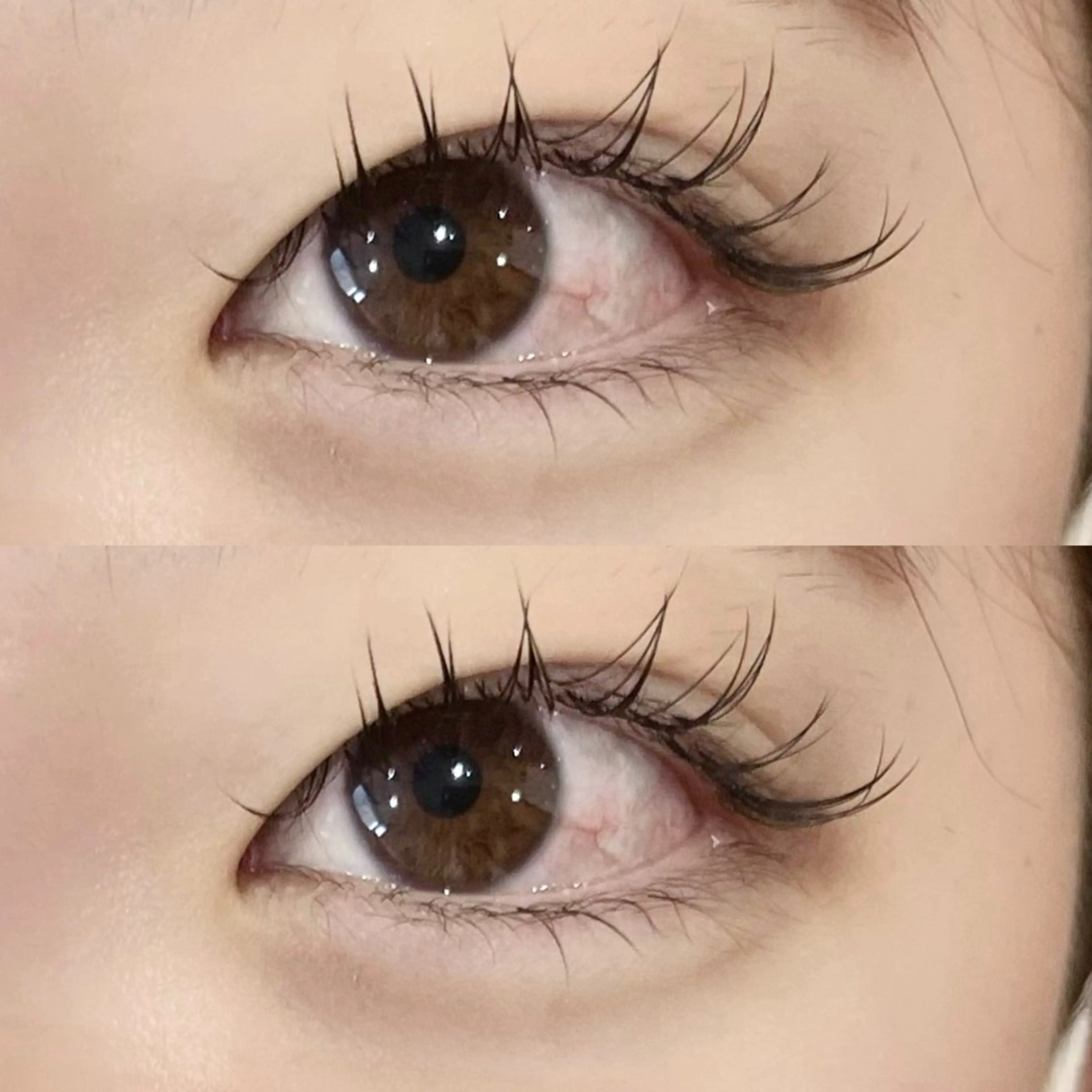 マツエク・マツパ Cカール フラットラッシュ EYELA♡̴ ミウラのマツエク・マツパデザイン