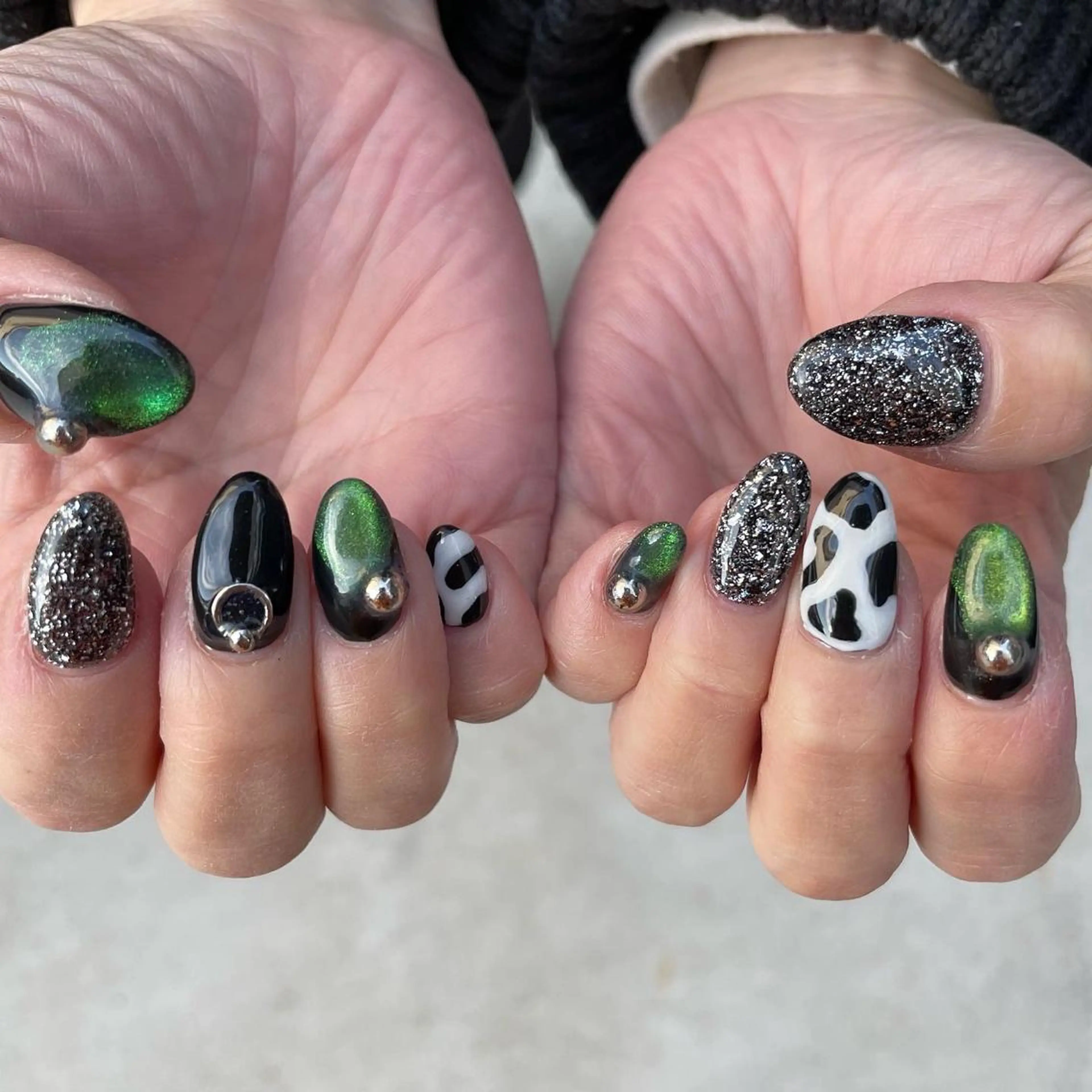 ネイル アートネイル Sea  nail by emaのネイルデザイン