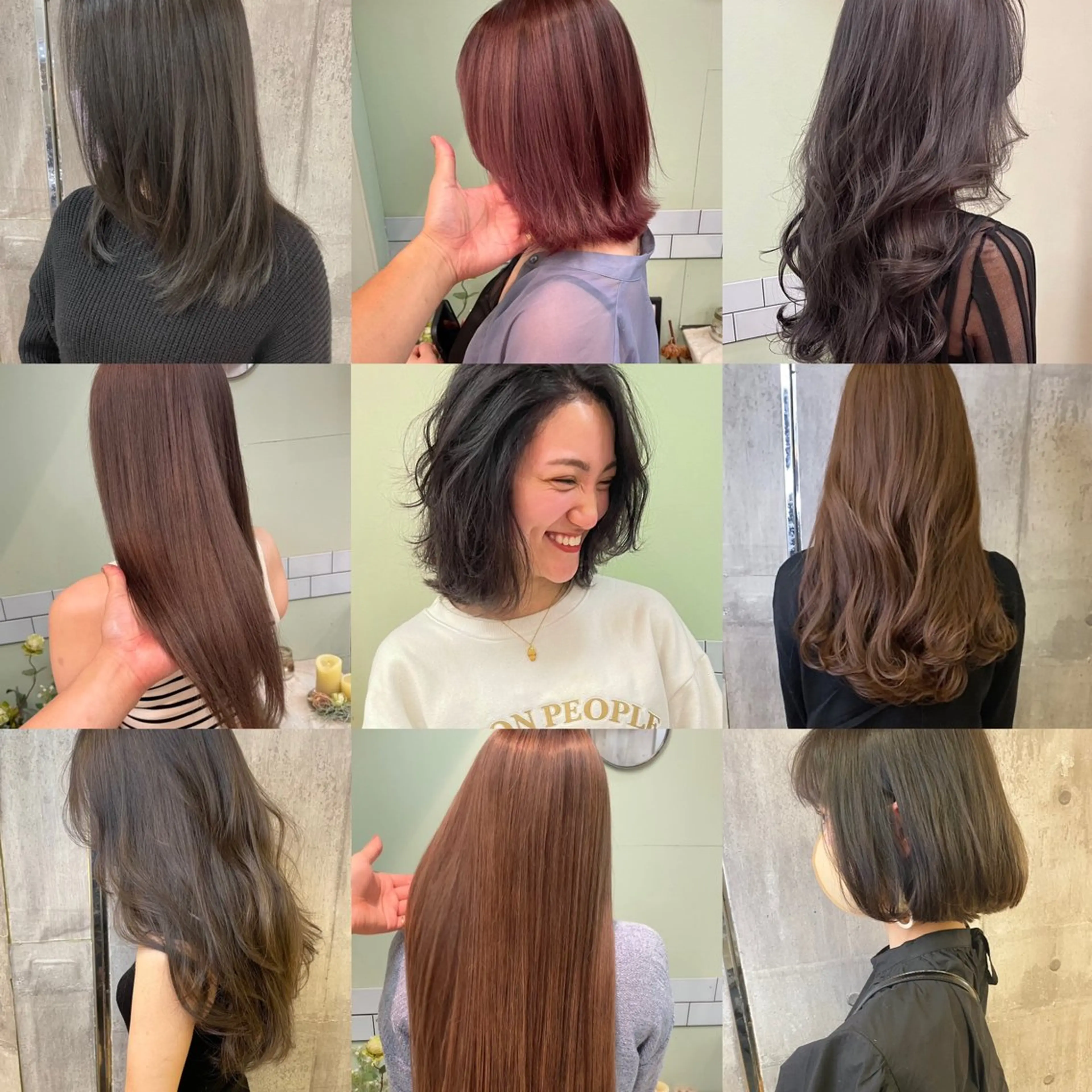 ショート カラー ブリーチ ブリーチなしカラー カット ヘアカラー トリートメント 髪質改善ｶﾗｰ ｹｱﾌﾞﾘｰﾁ/ﾀﾑのヘアスタイル