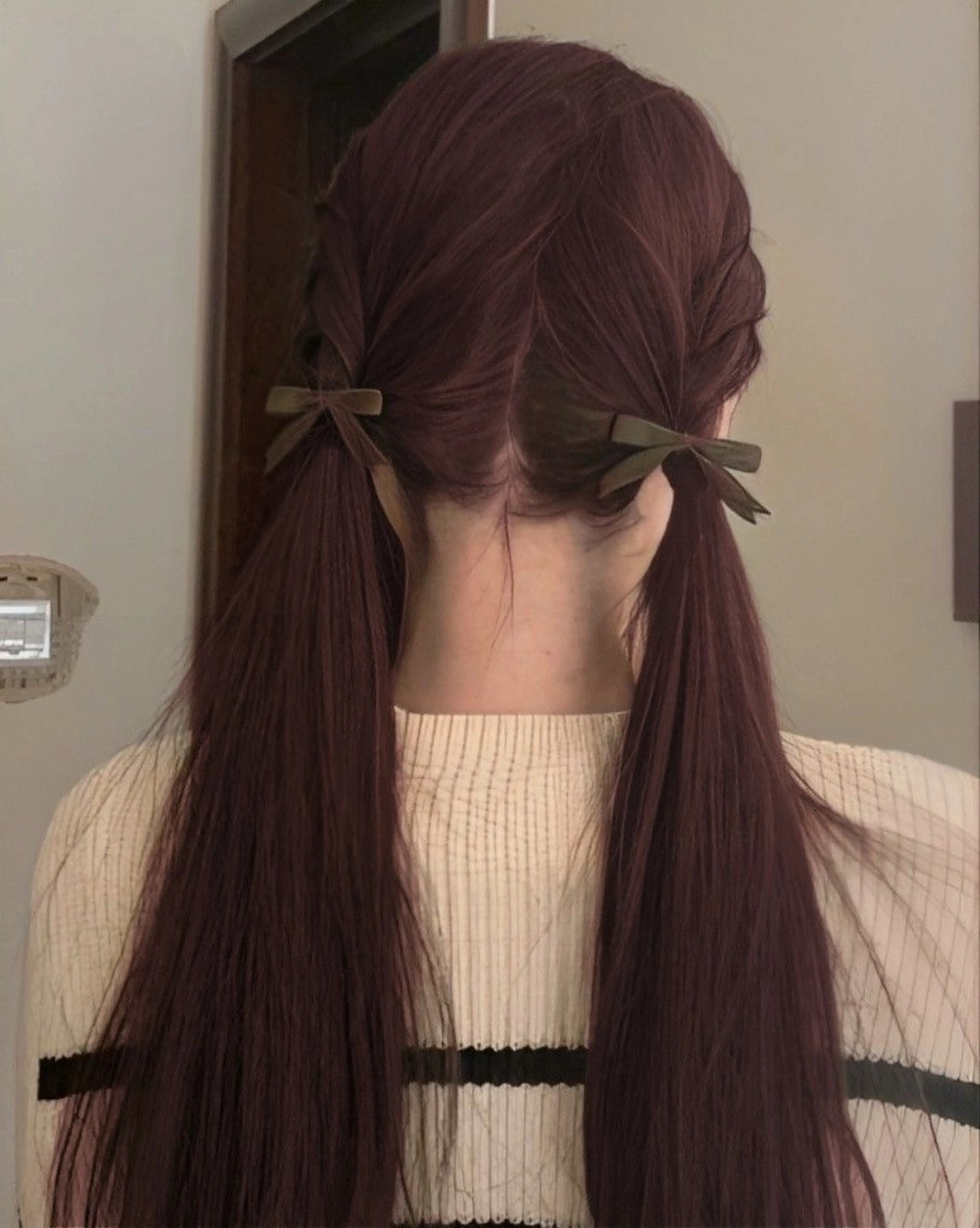 ロング カラー ヘアアレンジ ヘアカラー ヘッドスパ ヘアセット 🫧‪🎀うる艶暖色 🏹Nanako🎀のヘアスタイル