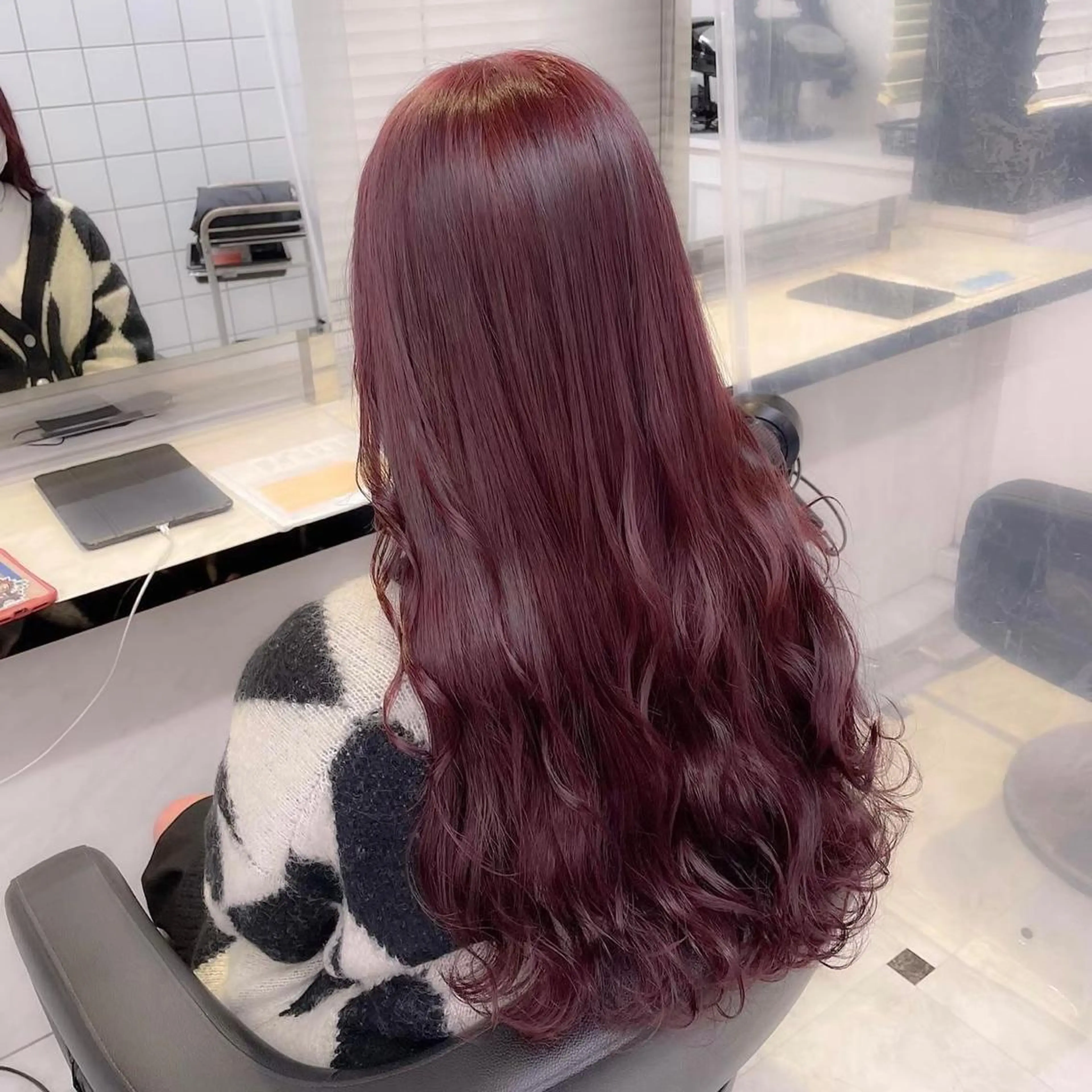 ロング カラー 🌐カワイイ製造機 💖マチ🦋のヘアスタイル