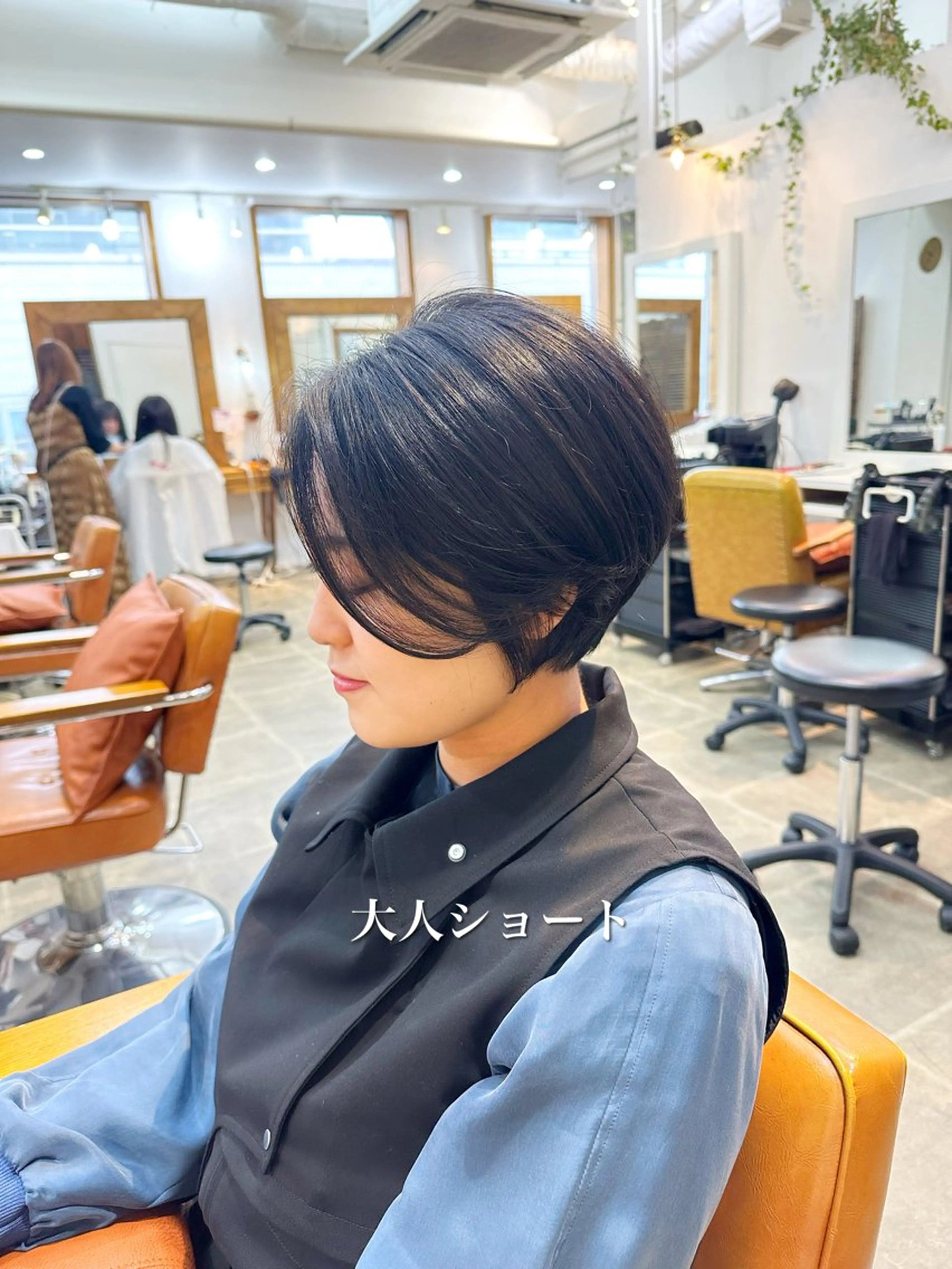 ショート くせ毛 newline銀座所属・🍀🍀🍀 金子涼🍀🍀🍀のヘアスタイル