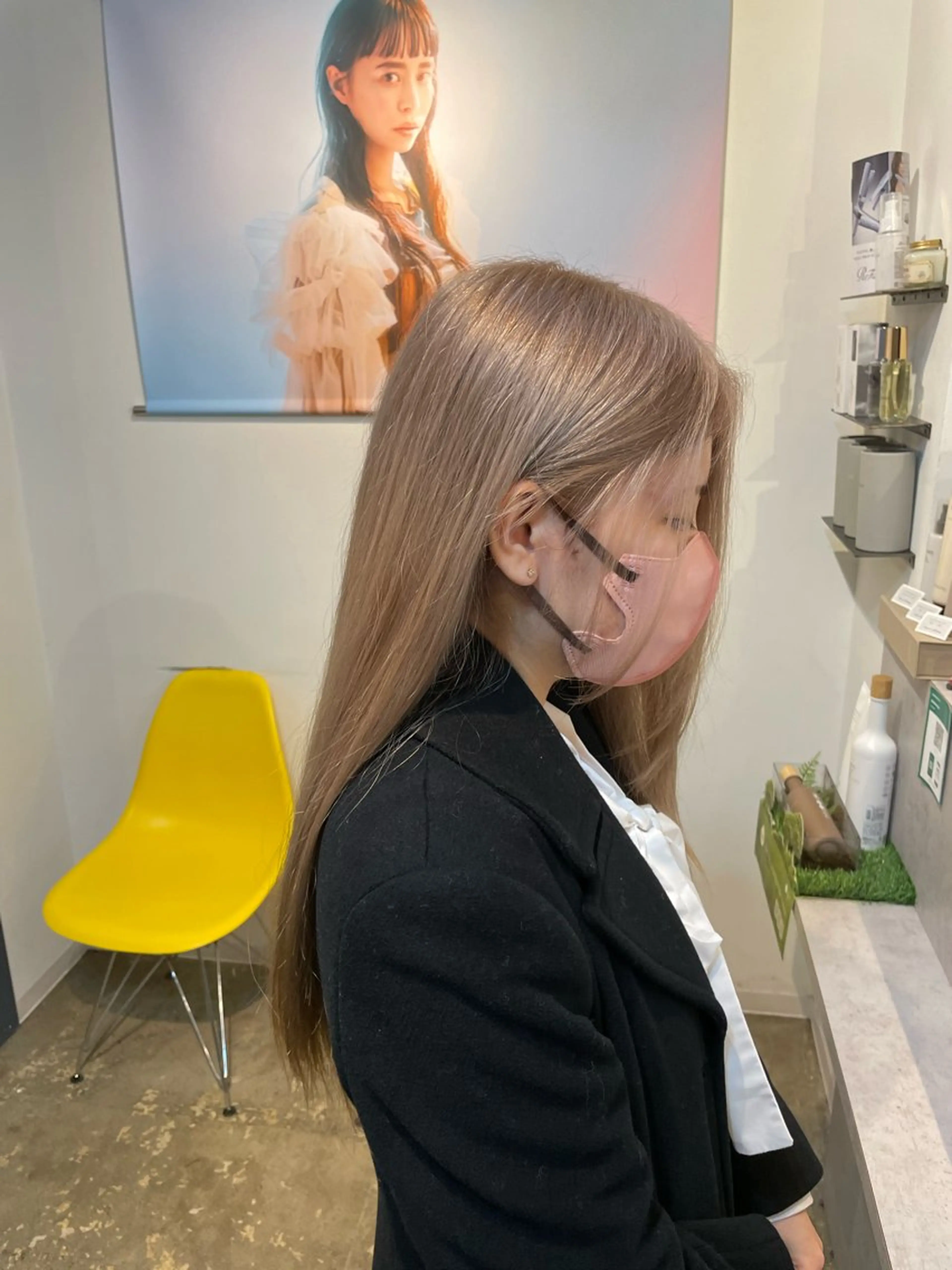 ロング カラー イトウ アキノリのヘアスタイル