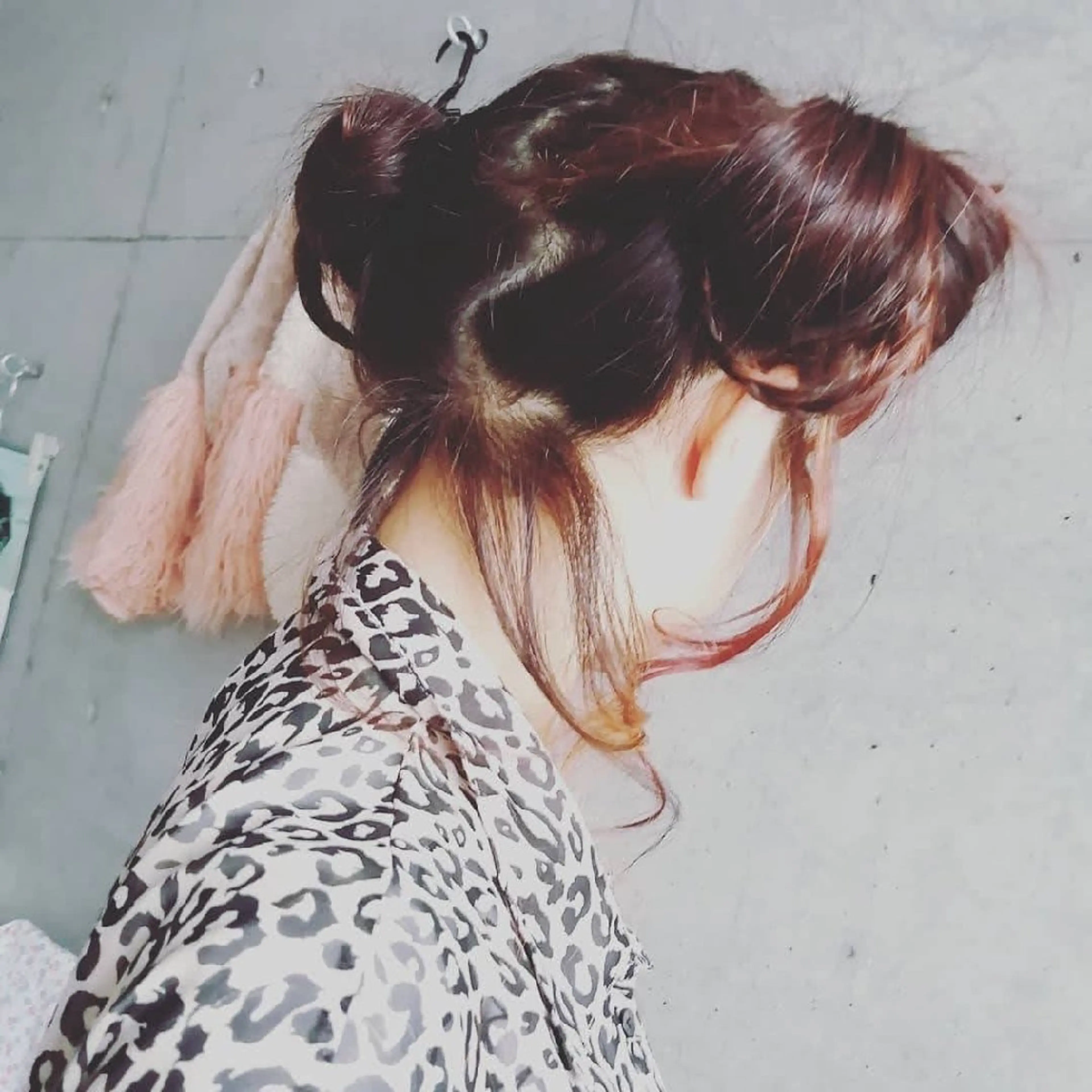 ロング ヘアアレンジ Fucai tomocoのヘアスタイル