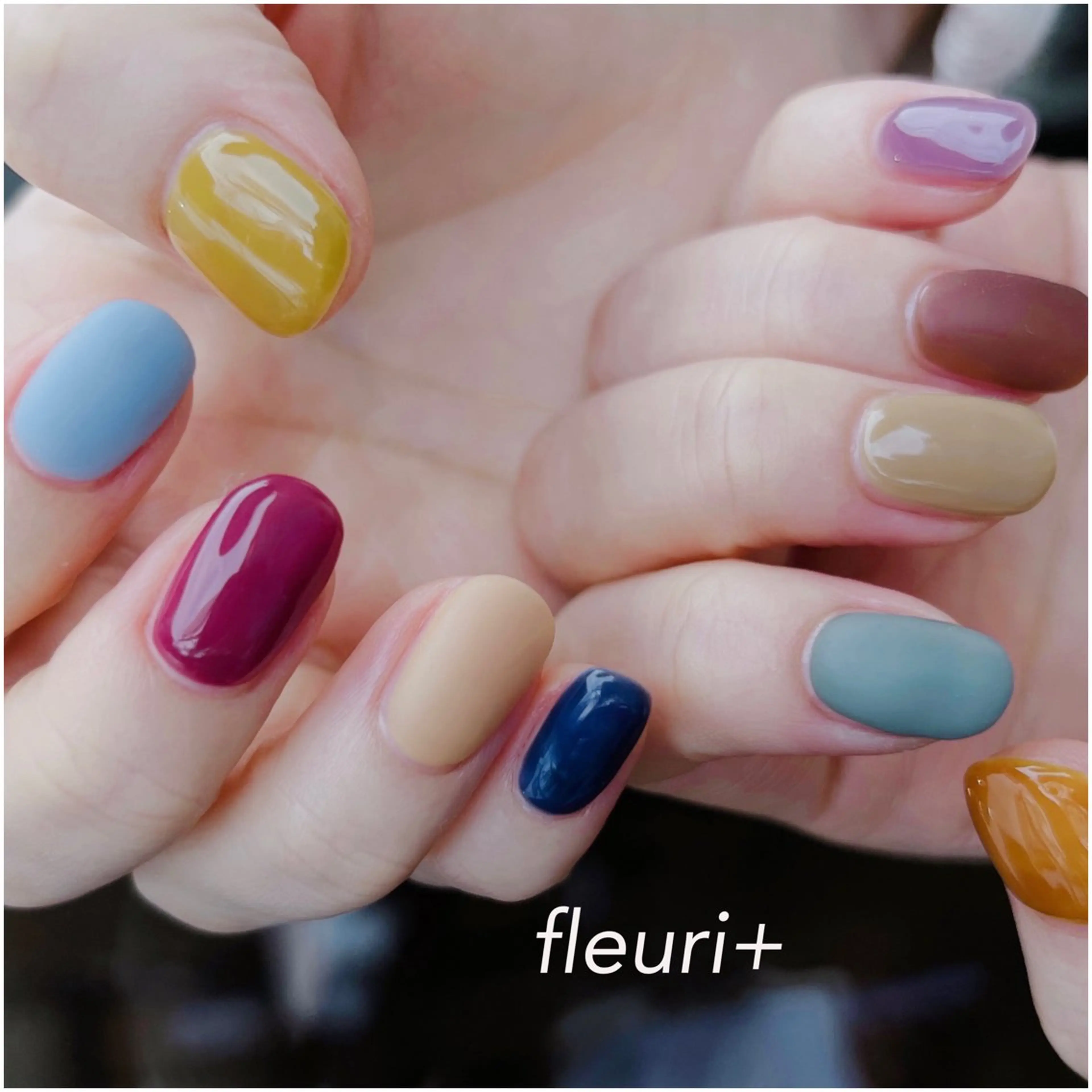 ショート Nail Space Fleuri+のネイルデザイン