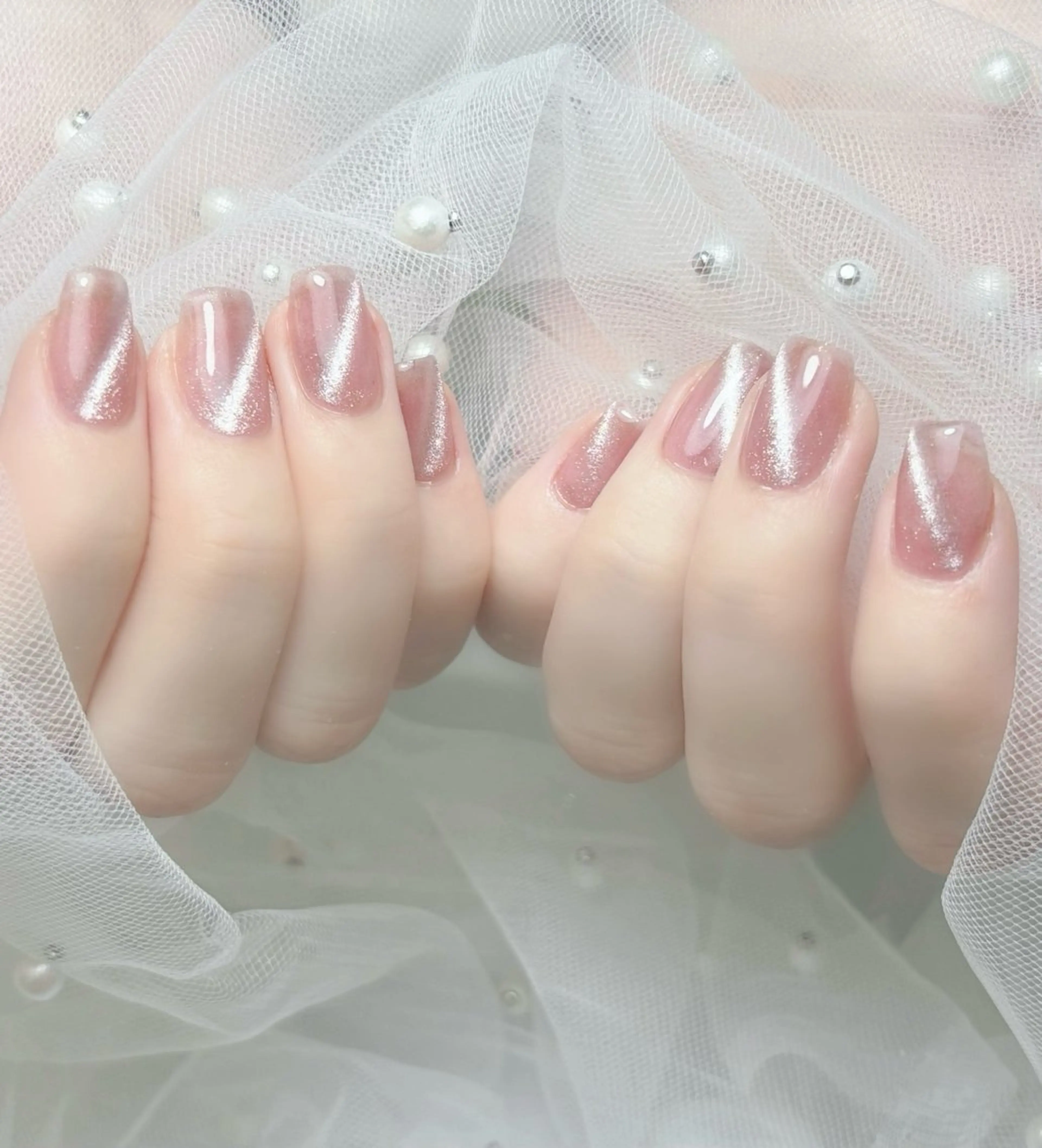 ネイル ピンク エルバイノリコ 岩下パラジェル取扱店のネイルデザイン