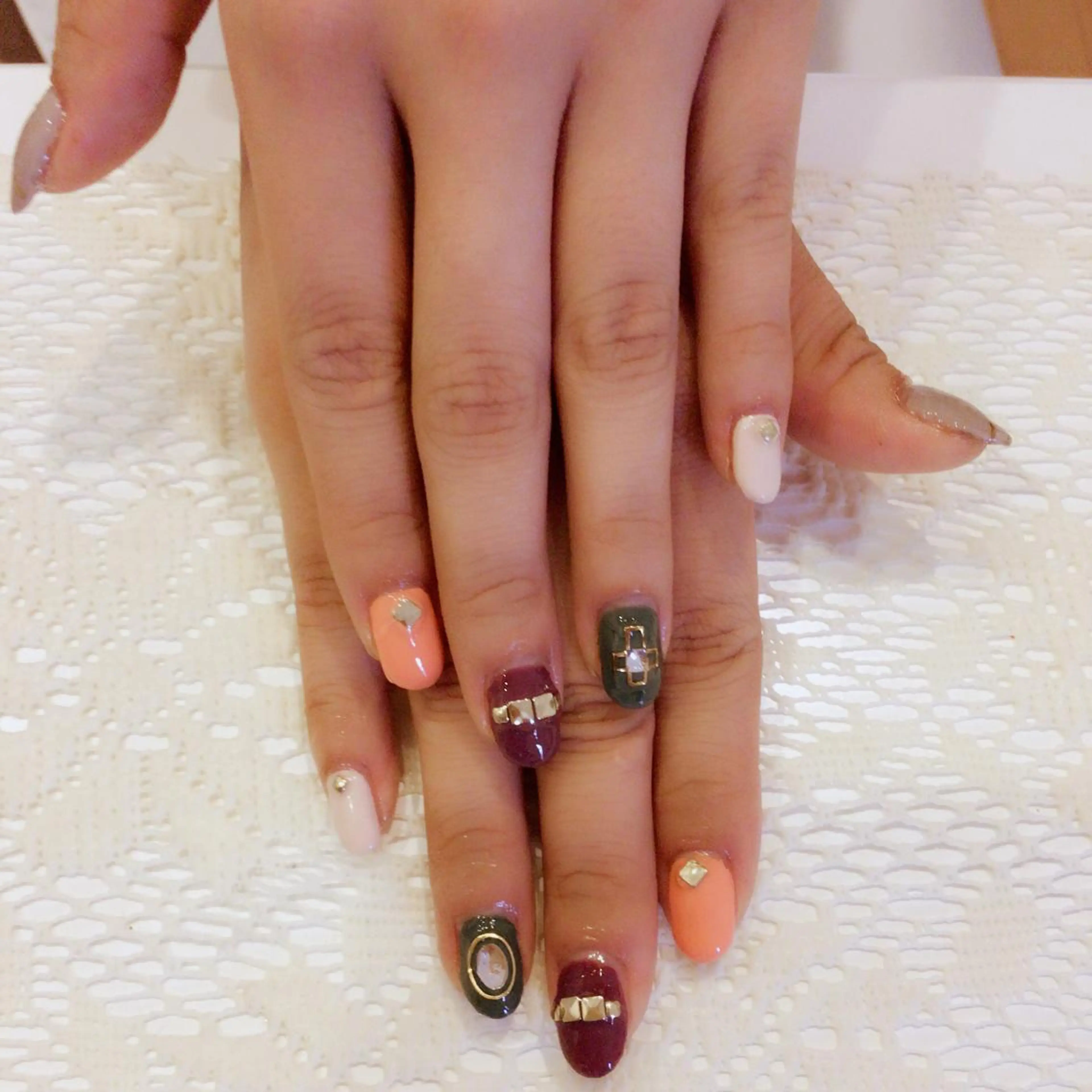 ネイル ジェルネイル ソフトジェル 藤 あやのネイルデザイン