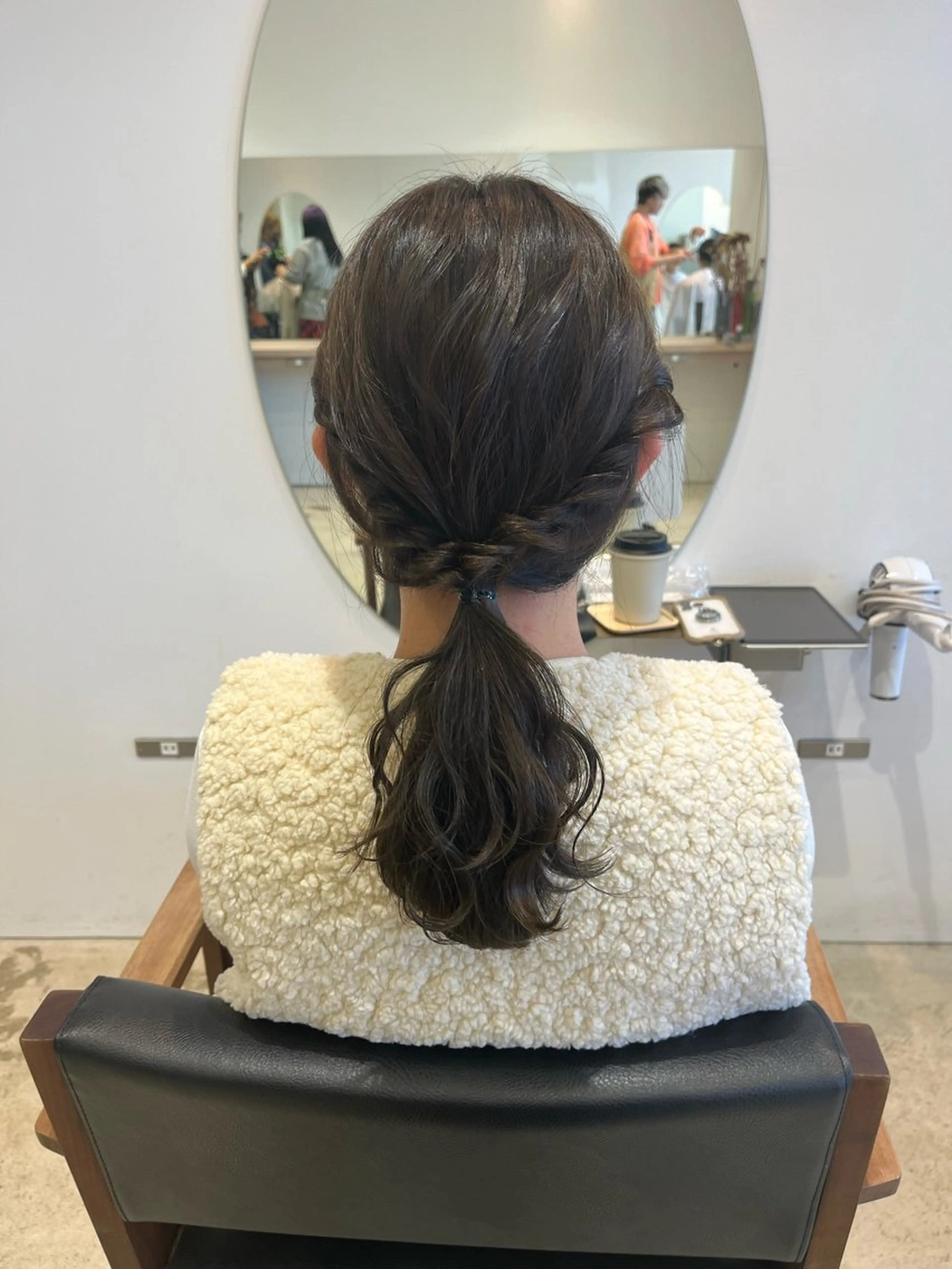 ミディアム yunica所属・yunica manaeのヘアスタイル