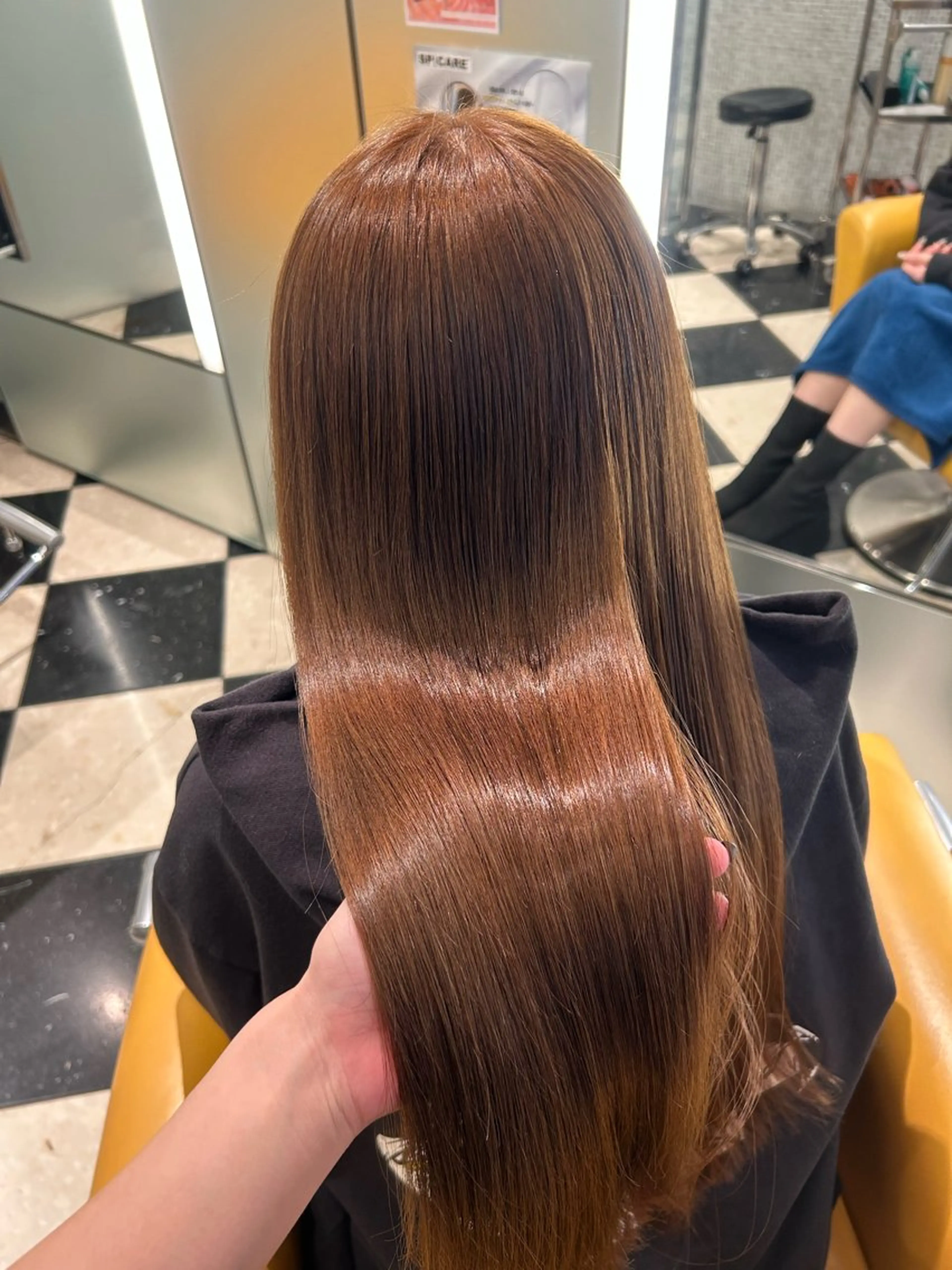 カラー＋トリートメントの写真