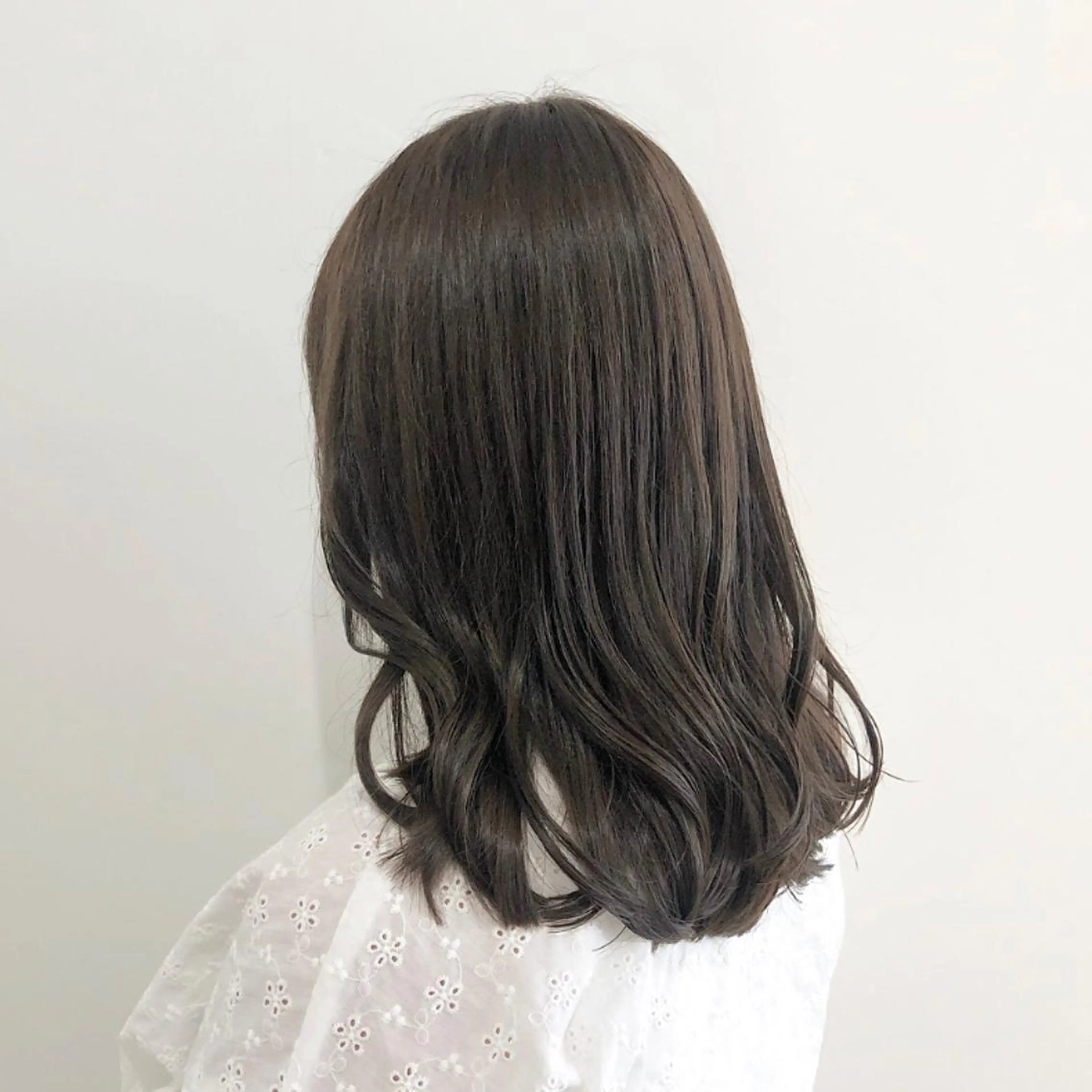 ミディアム カラー お洒落パーマ/ 艶カラー/michiのヘアスタイル