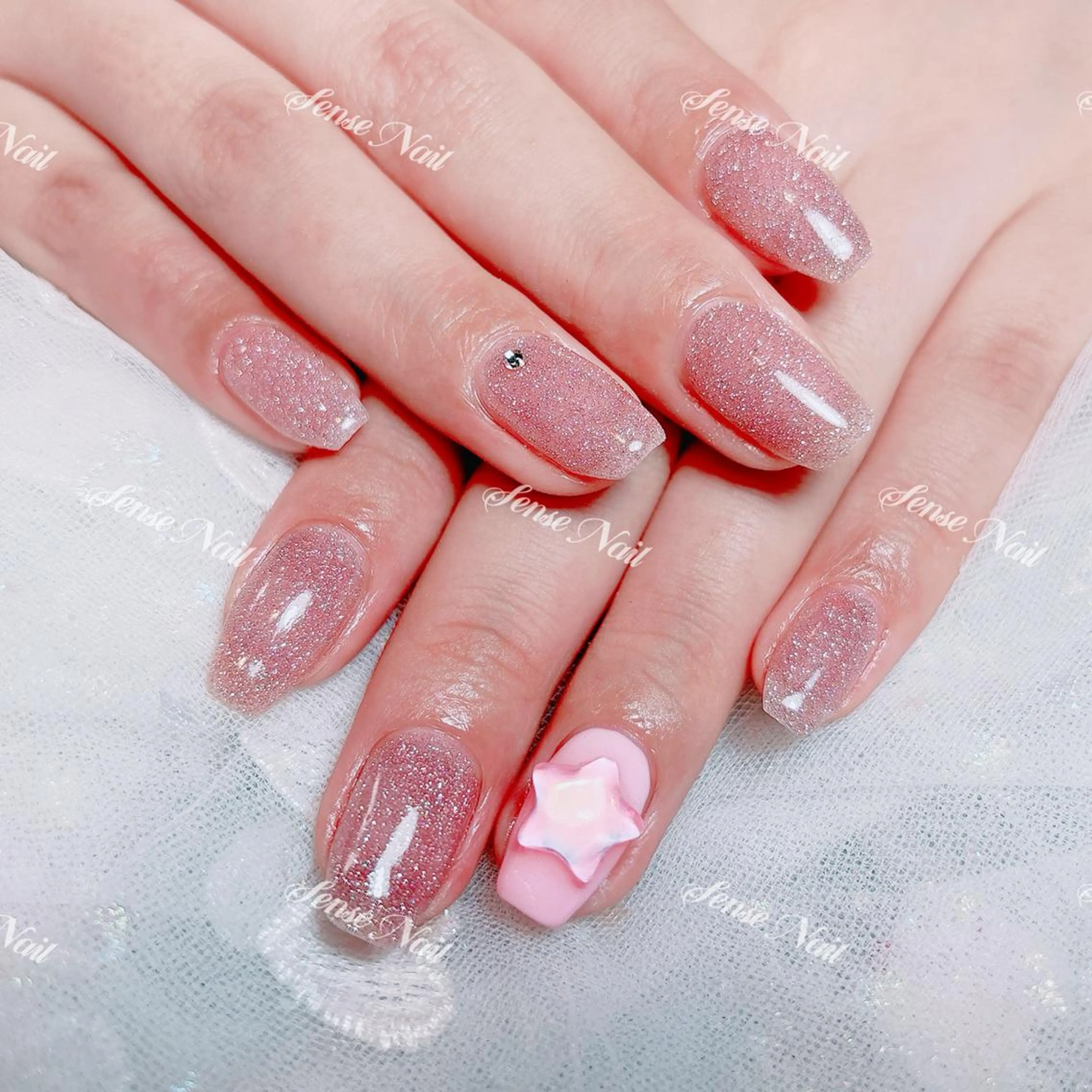 ネイル ハンドネイル Bunny 🐰のネイルデザイン